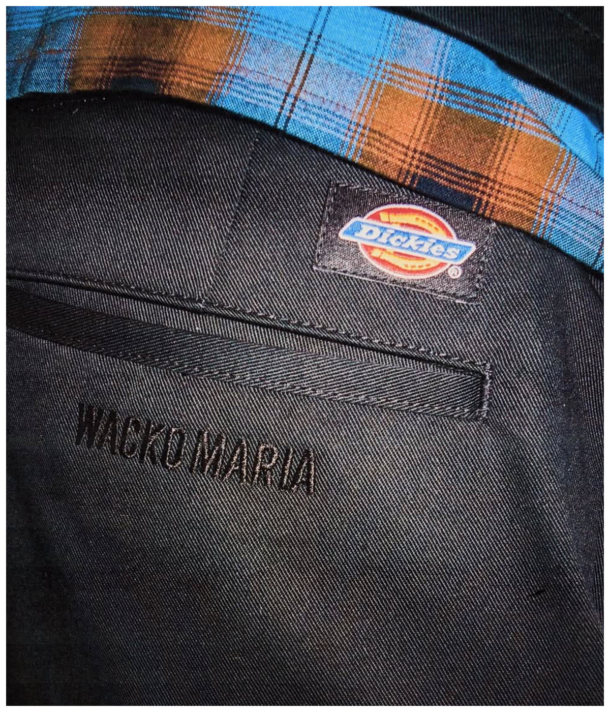 DICKIES / PLEATED TROUSERS【BLACK】