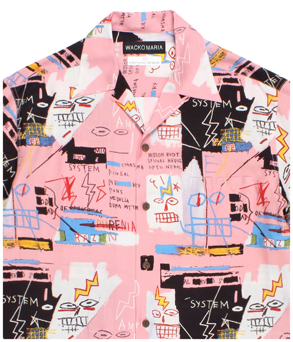 JEAN-MICHEL BASQUIAT / HAWAIIAN SHIRT (TYPE-3)【ONE】