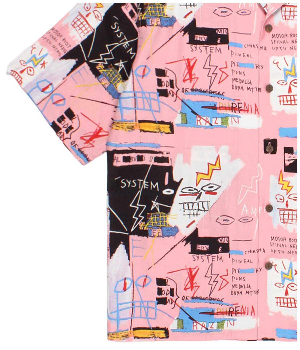 JEAN-MICHEL BASQUIAT / HAWAIIAN SHIRT (TYPE-3)【ONE】