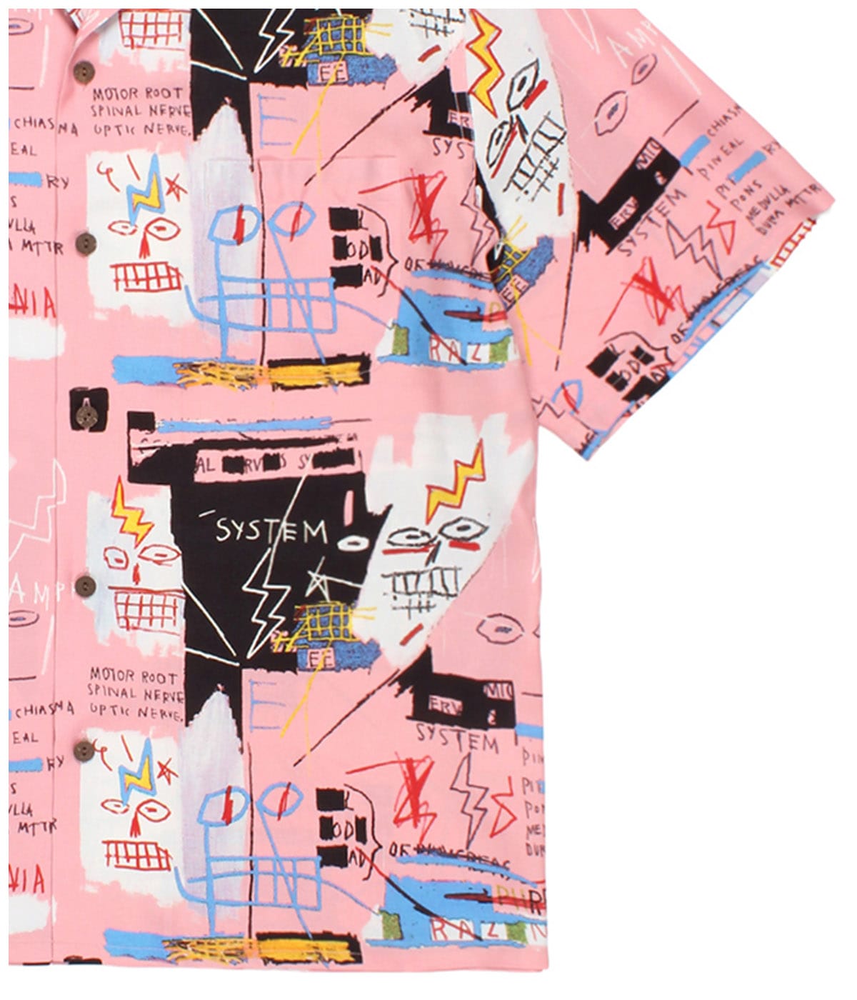 koooの古着さん専用ハルカミライ21世紀/アストロビスタ/ハッシャダイの丘から JEAN-MICHEL BASQUIAT / HAWAIIAN SHIRT (TYPE-3)【ONE】｜WACKO MARIA