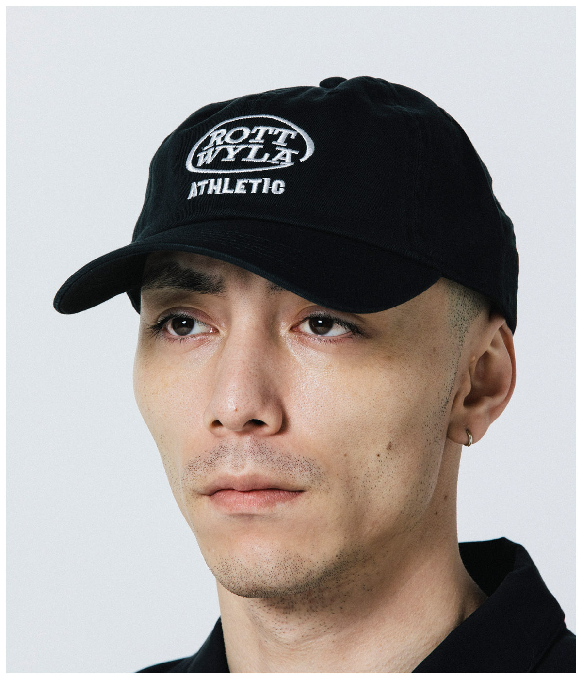 ATHLETIC CAP【BLACK】