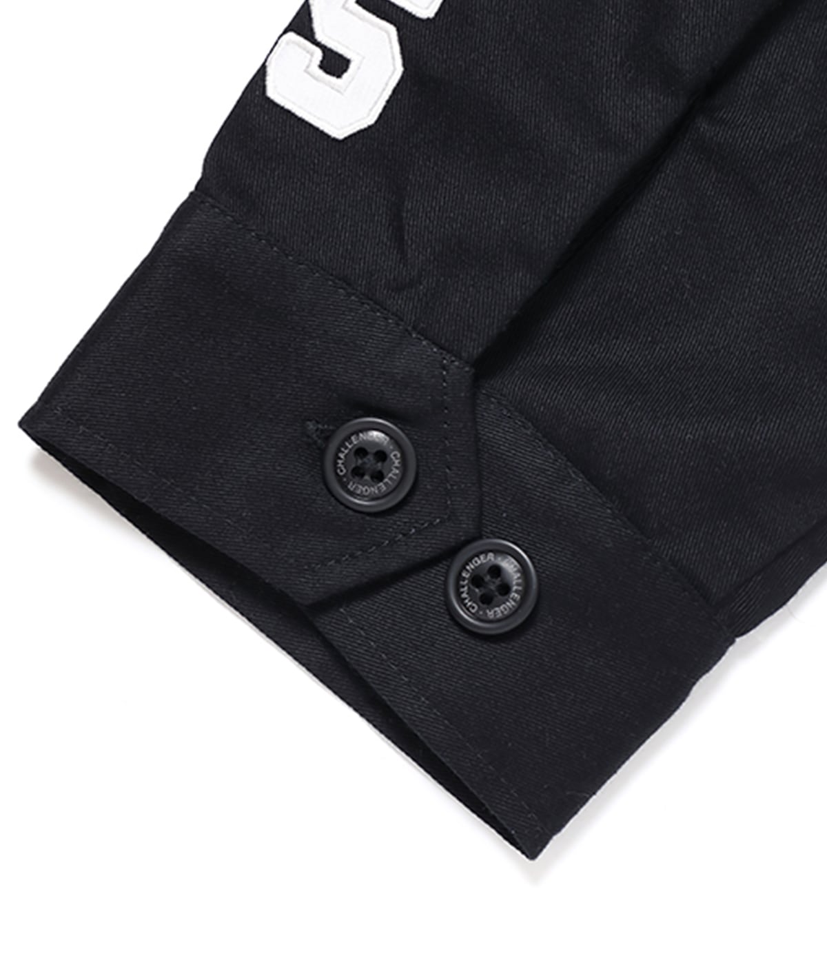 COLLEGE DRIZZLER JACKET【BLACK】｜CHALLENGER｜MELTING POT（正規