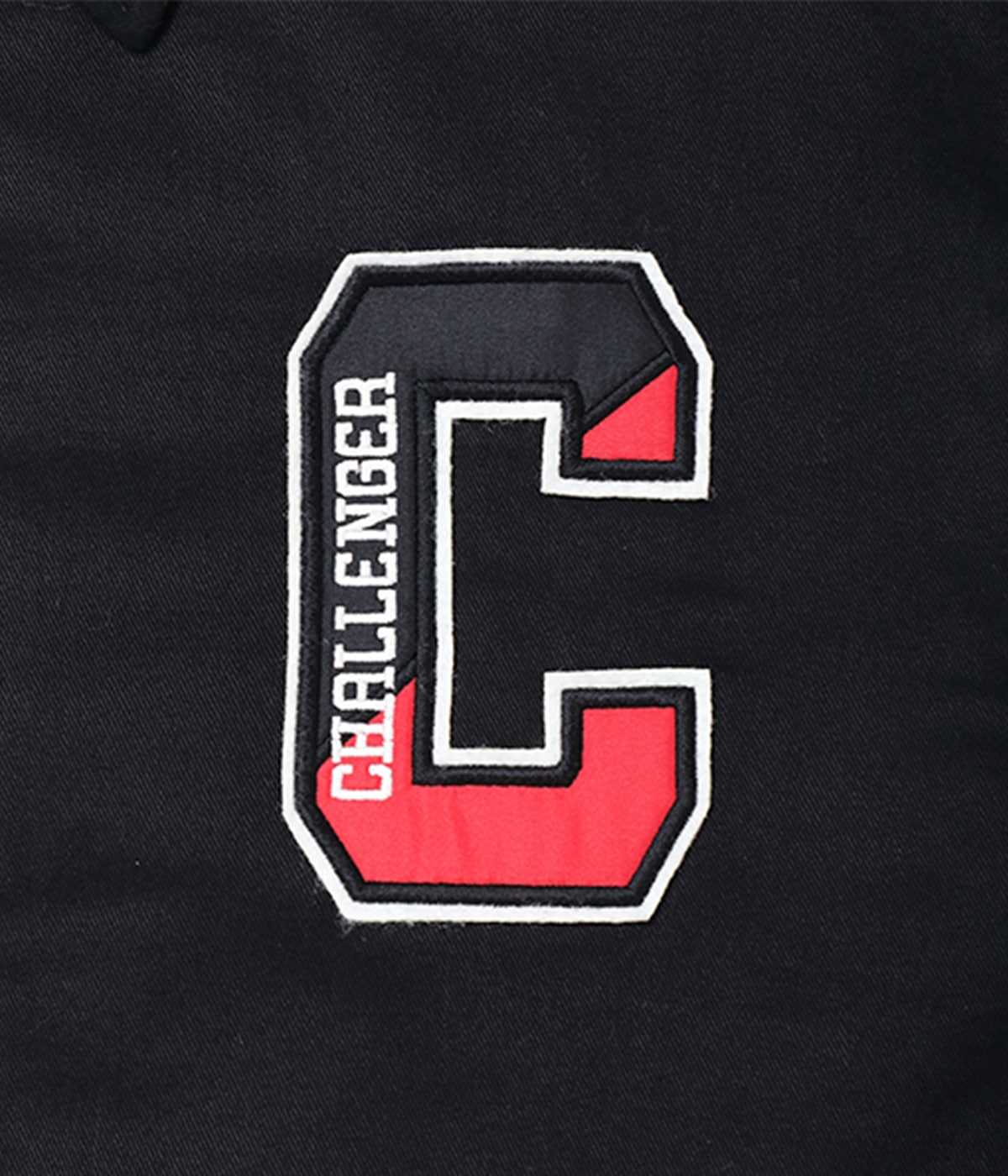 COLLEGE DRIZZLER JACKET【BLACK】｜CHALLENGER｜MELTING POT（正規