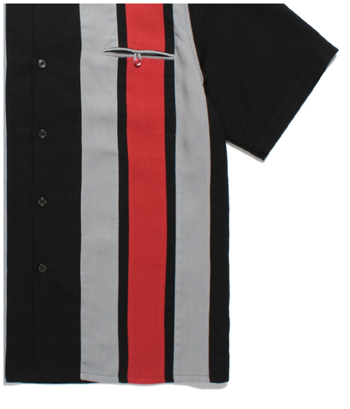 WACKO MARIA / 50'S OPEN COLLAR シャツ 50'S OPEN COLLAR SHIRT L/S (TYPE-1)【BLACK】｜WACKO MARIA