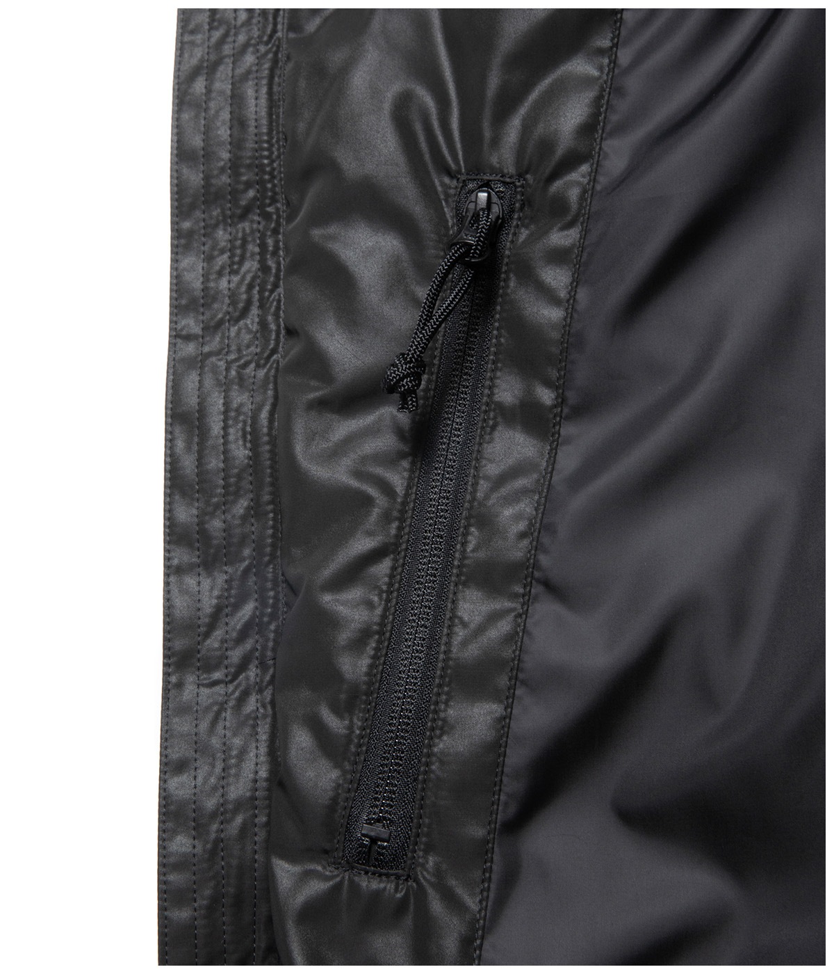 Glossy Shell Down Jacket【BLACK】
