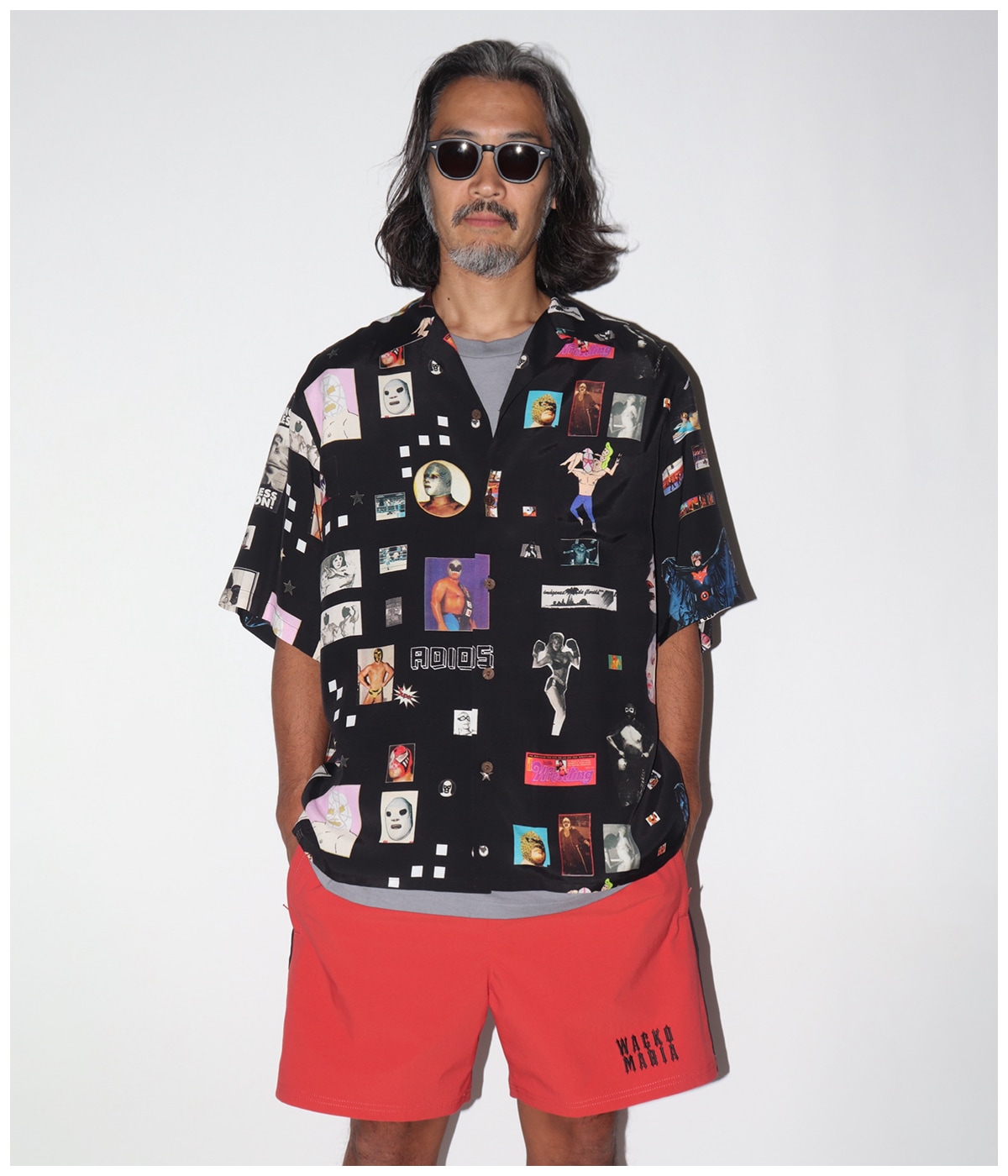 BOARD SHORTS (TYPE-1)【RED】