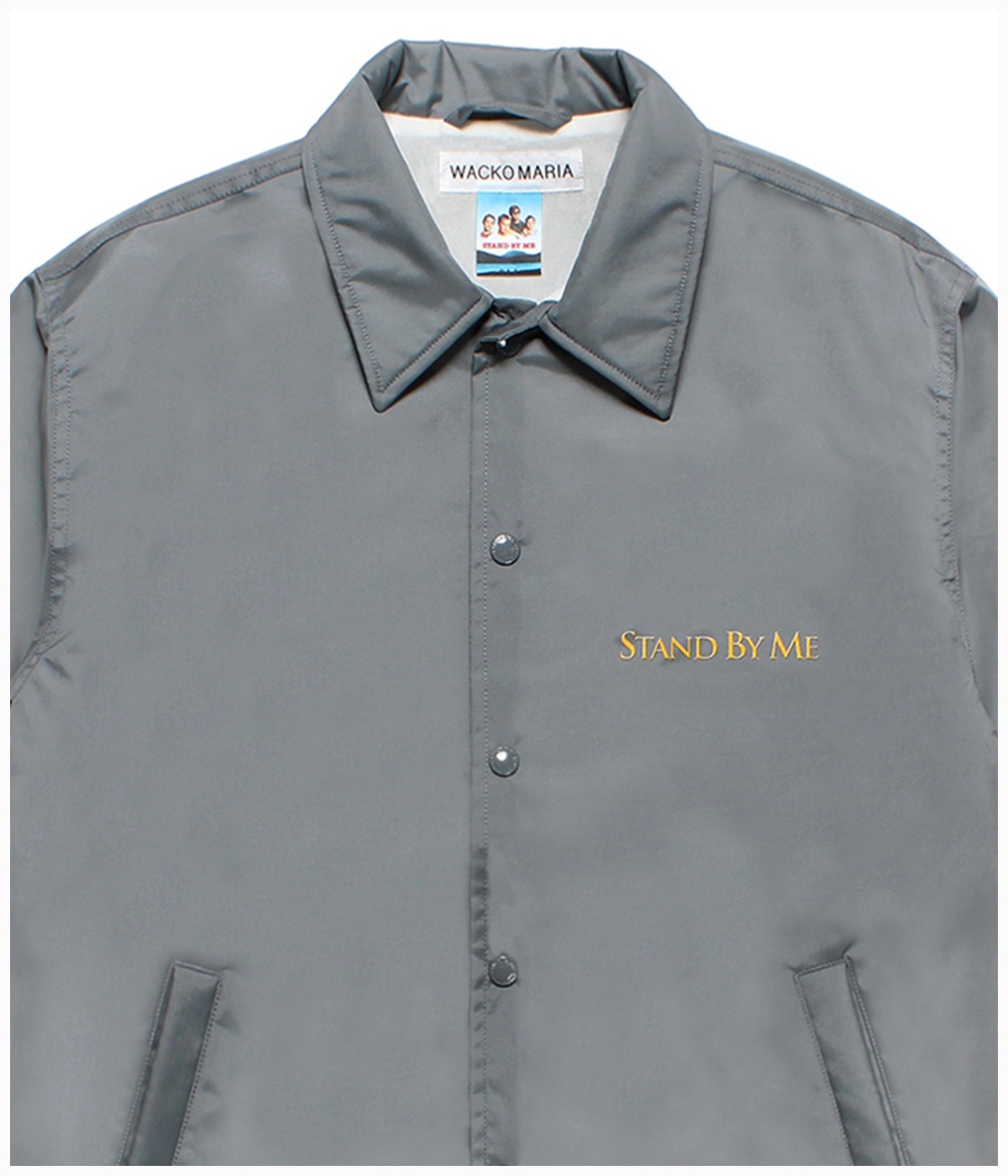 【M size グレー】WACKO MARIA COACH JACKET WACKO MARIA/COACH JACKET（GRAY）［コーチJKT-23秋冬］ - JONAS