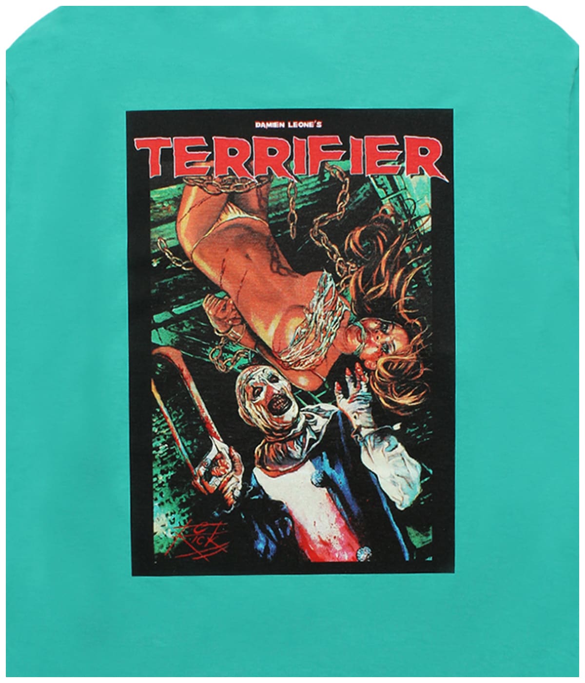 WACKO MARA　TERRIFIER LONG SLEEVE T-SHIRT Wacko Maria Terrifier Washed Heavy Weight Long Sleeve T