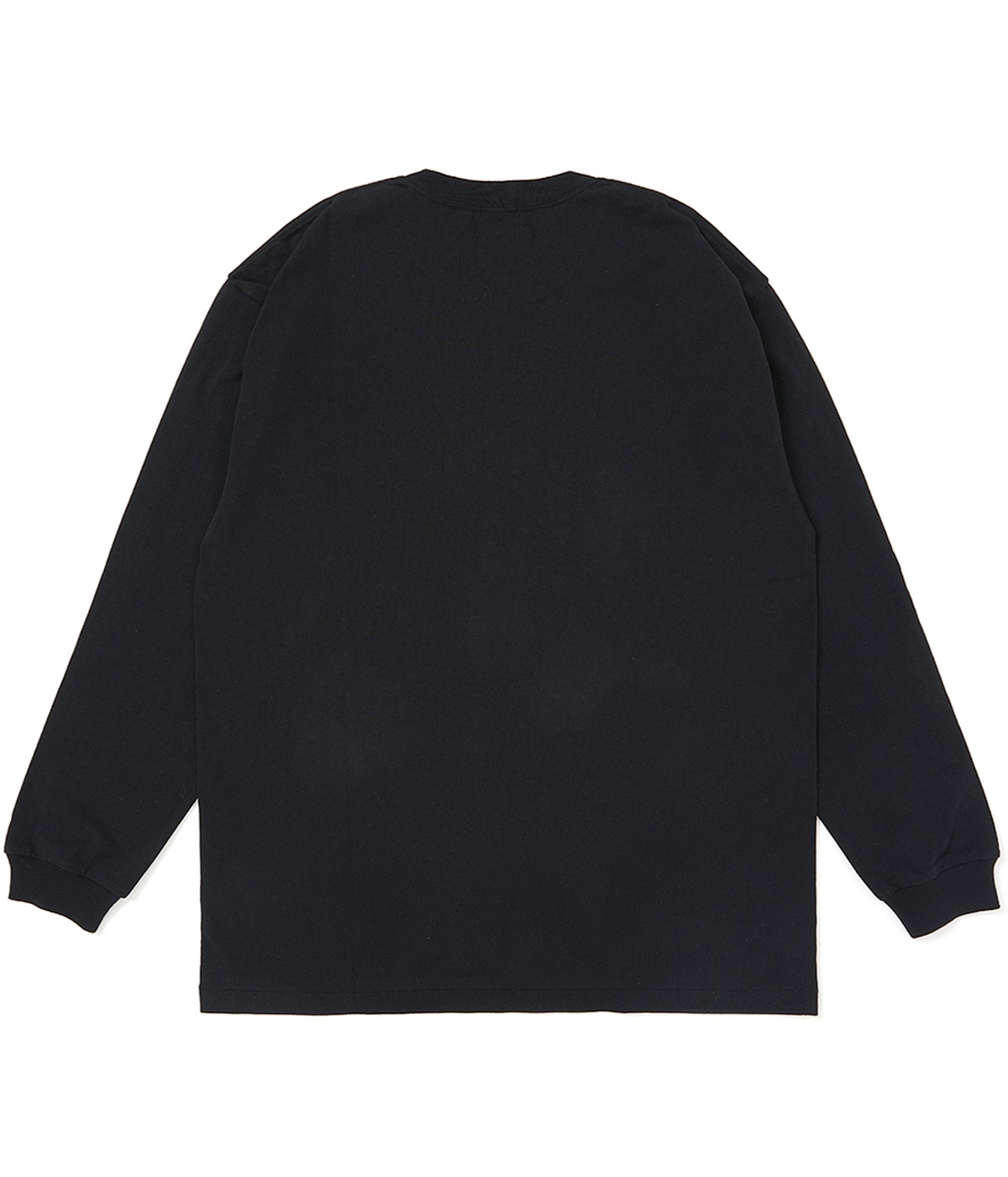 L/S ROSEGIRL TEE【BLACK】