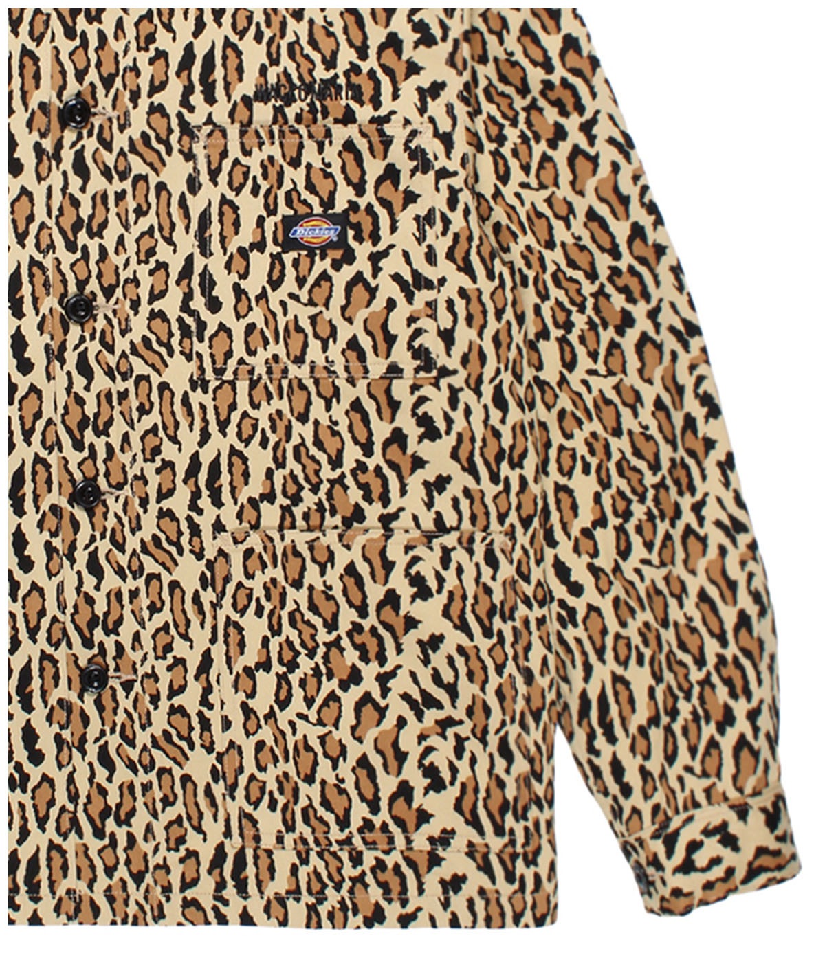 DICKIES / LEOPARD COVERALL【BEIGE】