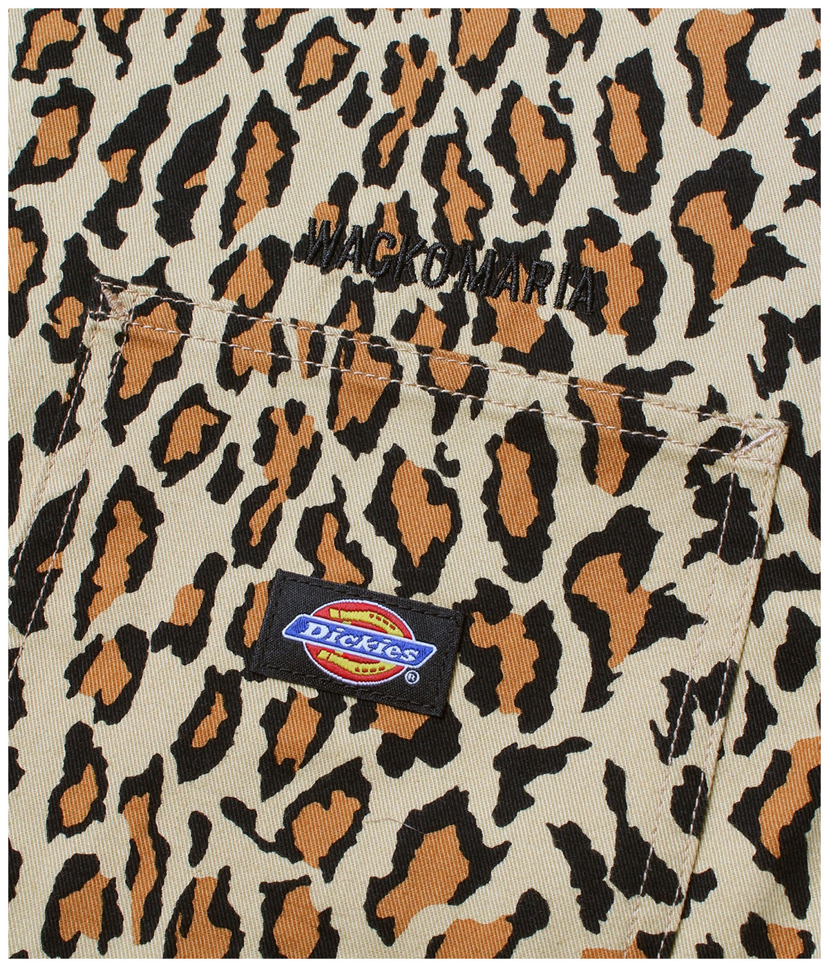 DICKIES / LEOPARD COVERALL【BEIGE】