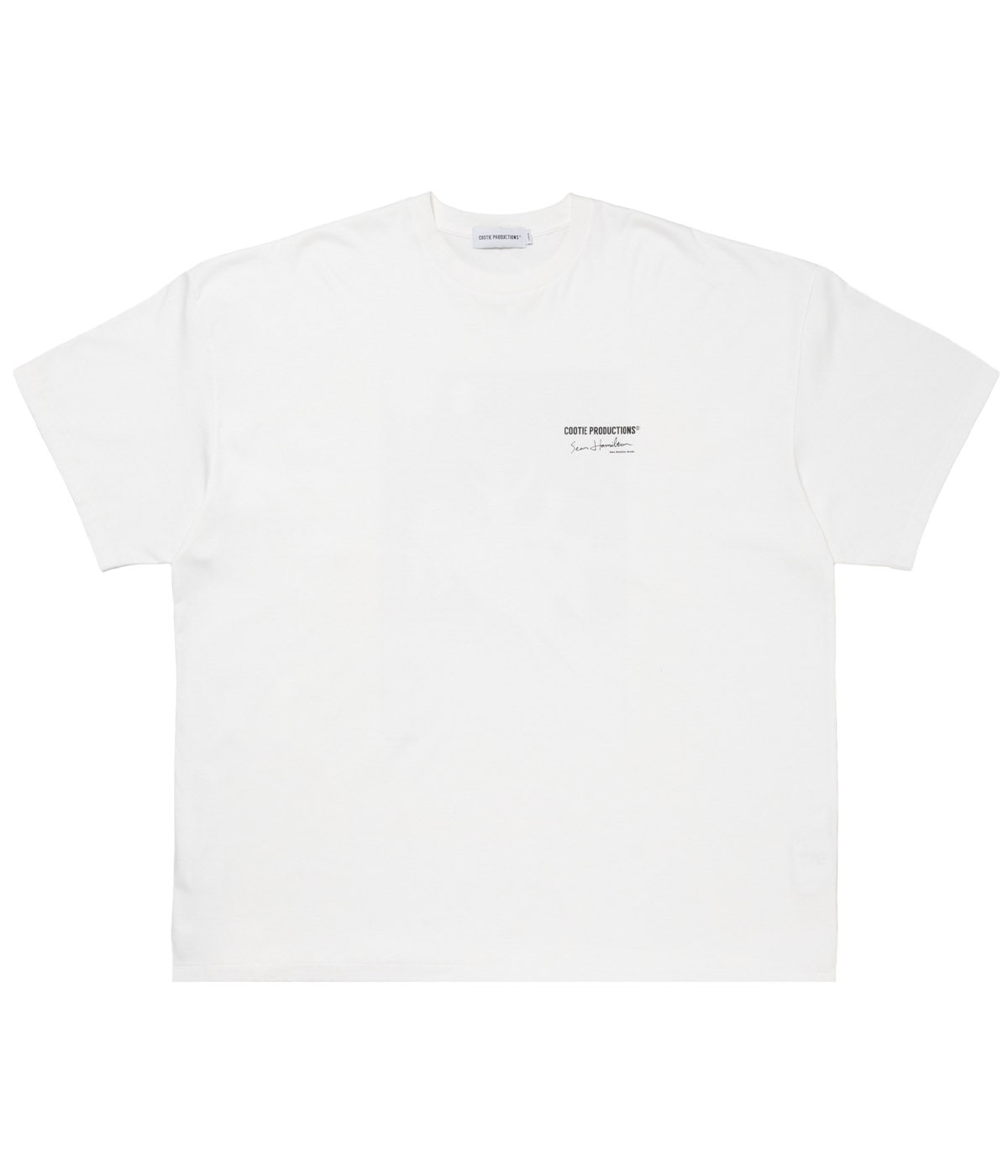 Print S/S Tee (Pink 14)【WHITE】