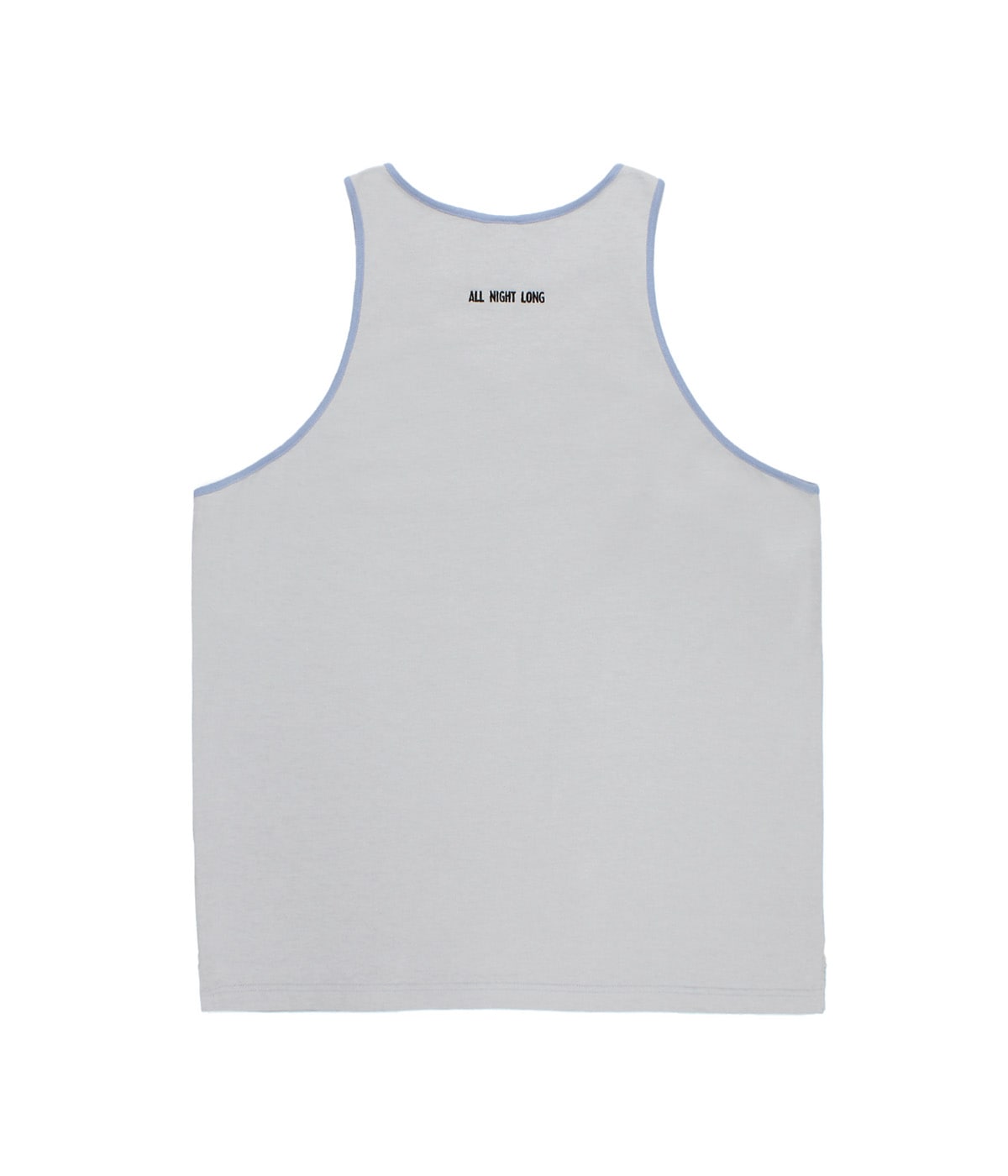 WASHED HEAVY WEIGHT RINGER TANK TOP【GRAY】