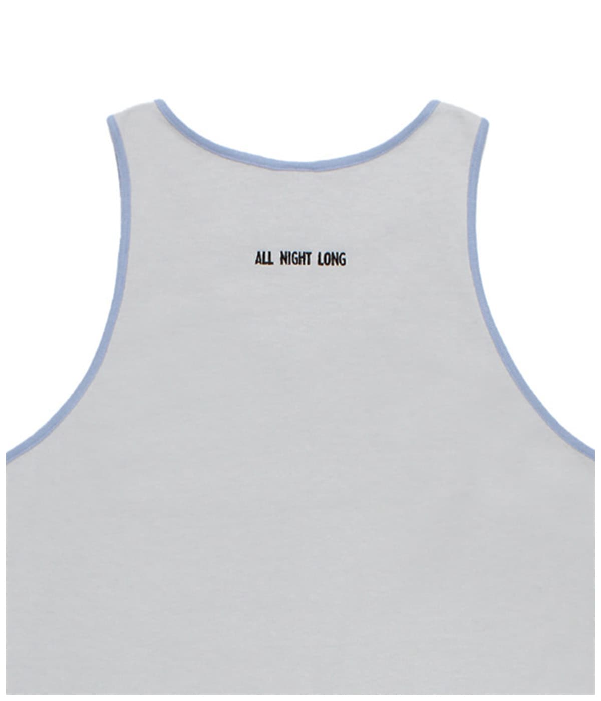 WASHED HEAVY WEIGHT RINGER TANK TOP【GRAY】