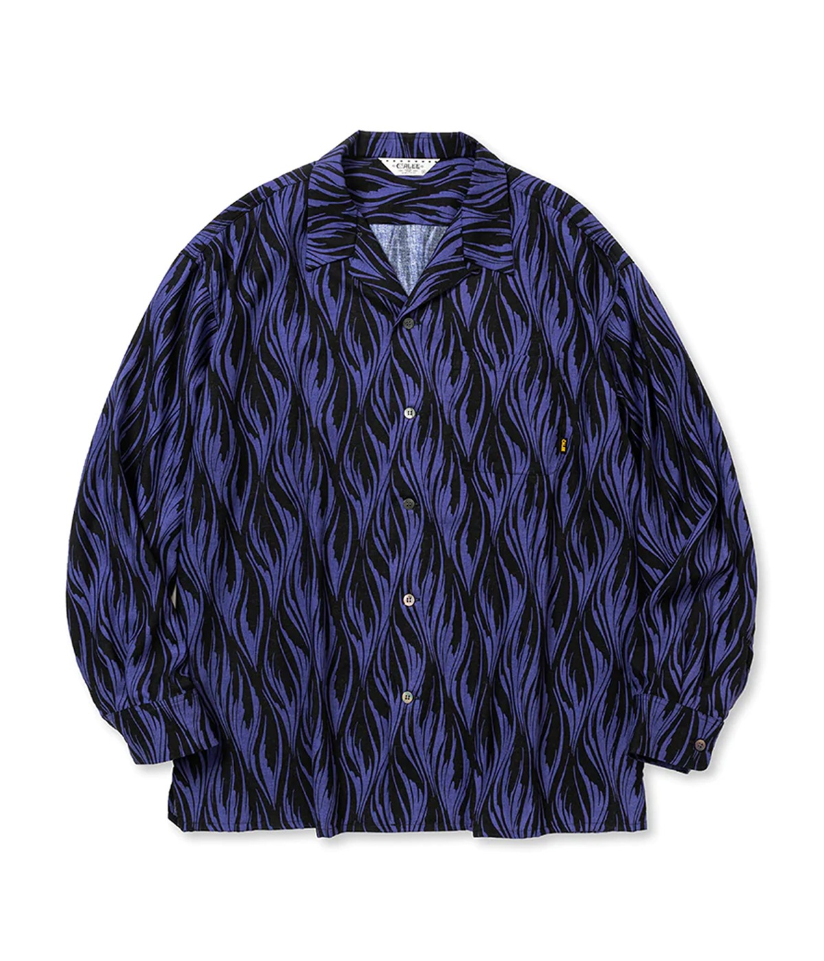 FEATHER PATTERN L/S SH【2 Colors Available】