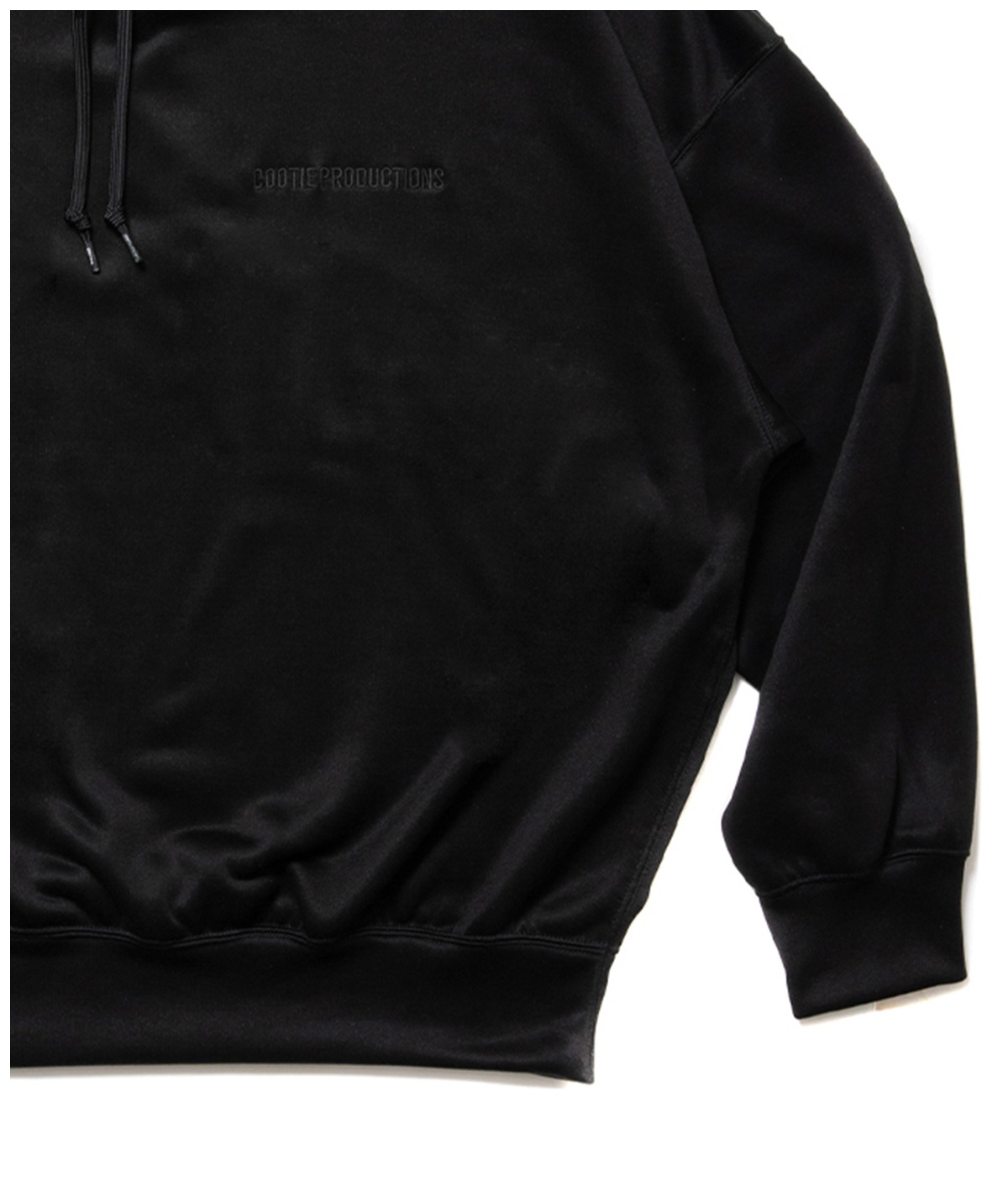 Decadent Sweat Jersey Hoodie【BLACK】｜COOTIE PRODUCTIONS 