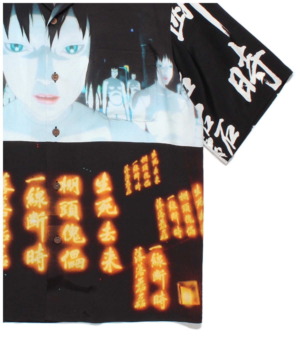 GHOST IN THE SHELL 2.0 INNOCENCE / 攻殻機動隊 / HAWAIIAN SHIRT