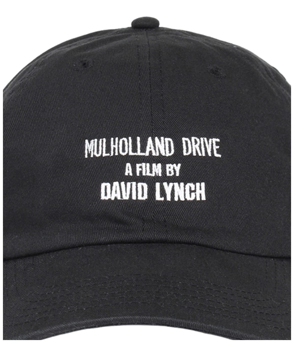 MULHOLLAND DRIVE / 6 PANEL CAP【BLACK】｜WACKO MARIA｜MELTING POT
