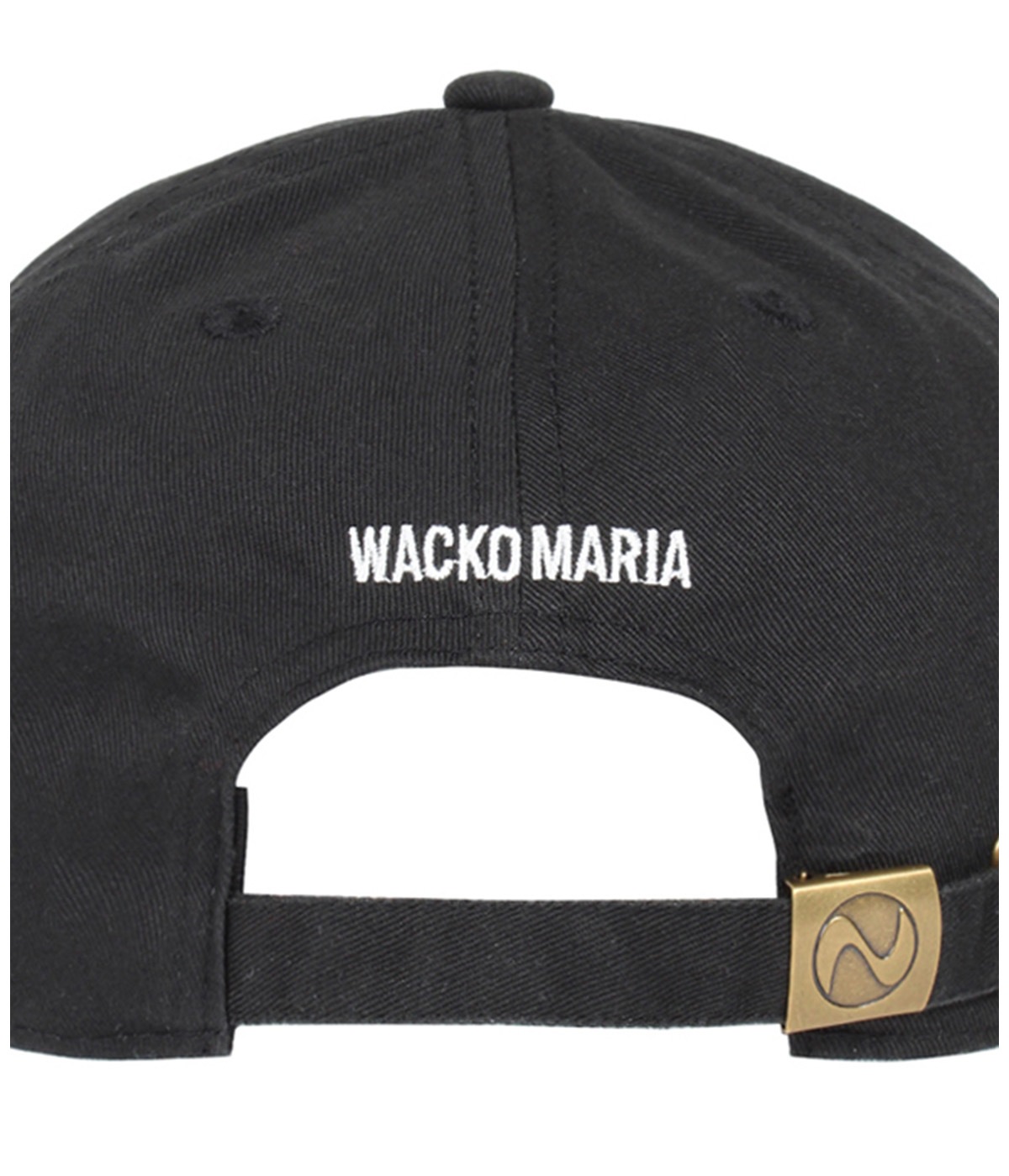帽子 WACKO MARIA MULHOLLAND DRIVE 6 PANEL CAP MULHOLLAND DRIVE / 6 PANEL CAP【BLACK】｜WACKO MARIA｜MELTING POT