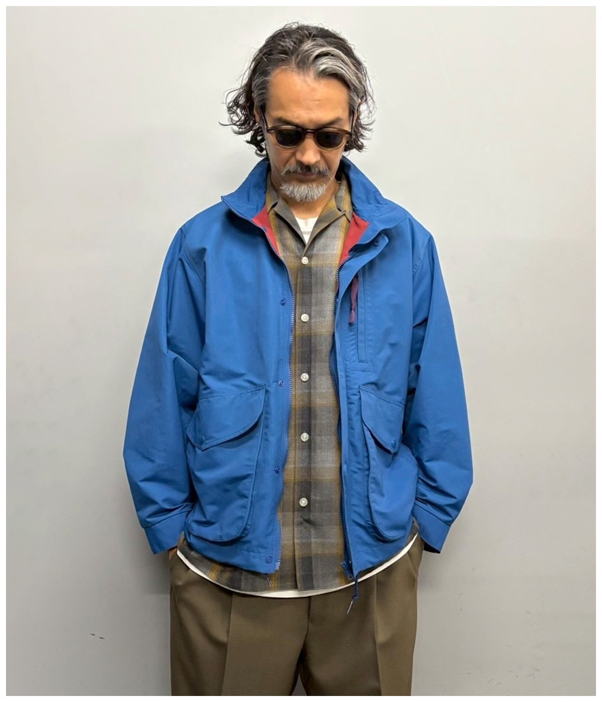 BAGGIES JACKET【BLUE】