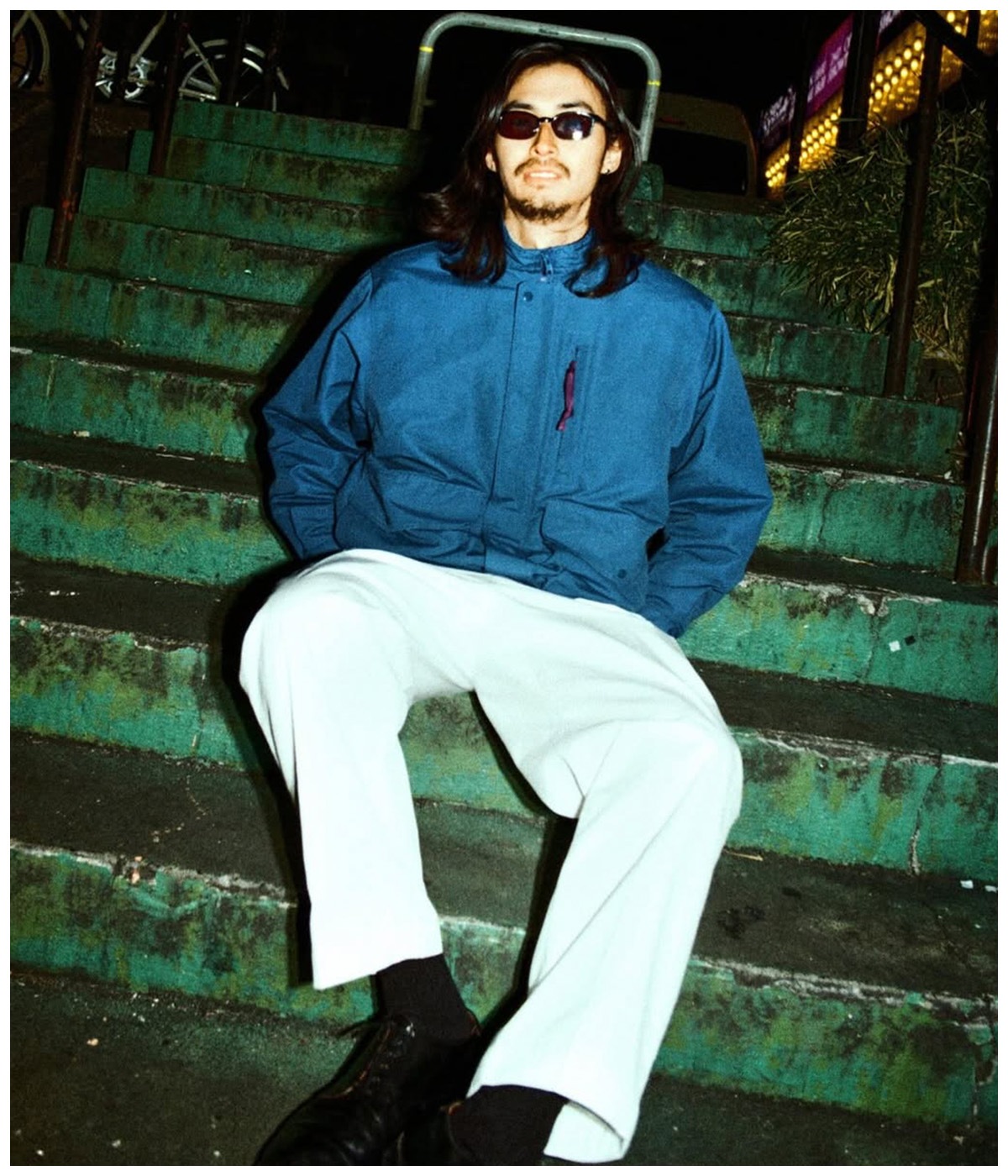 BAGGIES JACKET【BLUE】