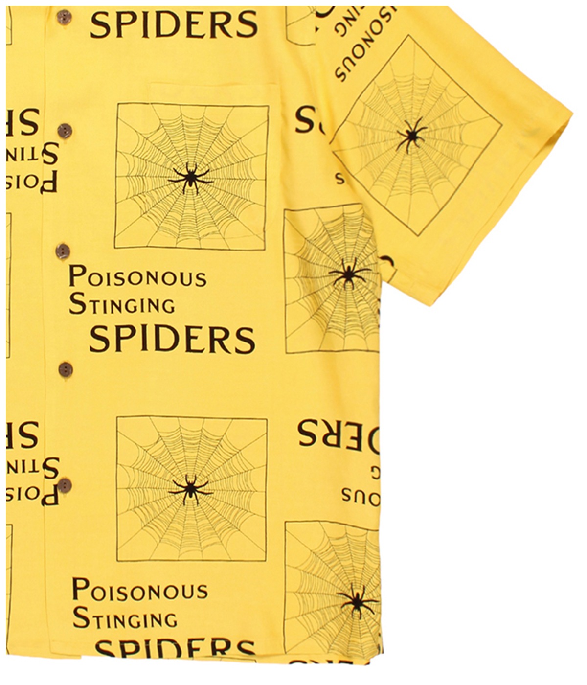 THE PHOENICIAN SCHEME / HAWAIIAN SHIRT (TYPE-3)【YELLOW】