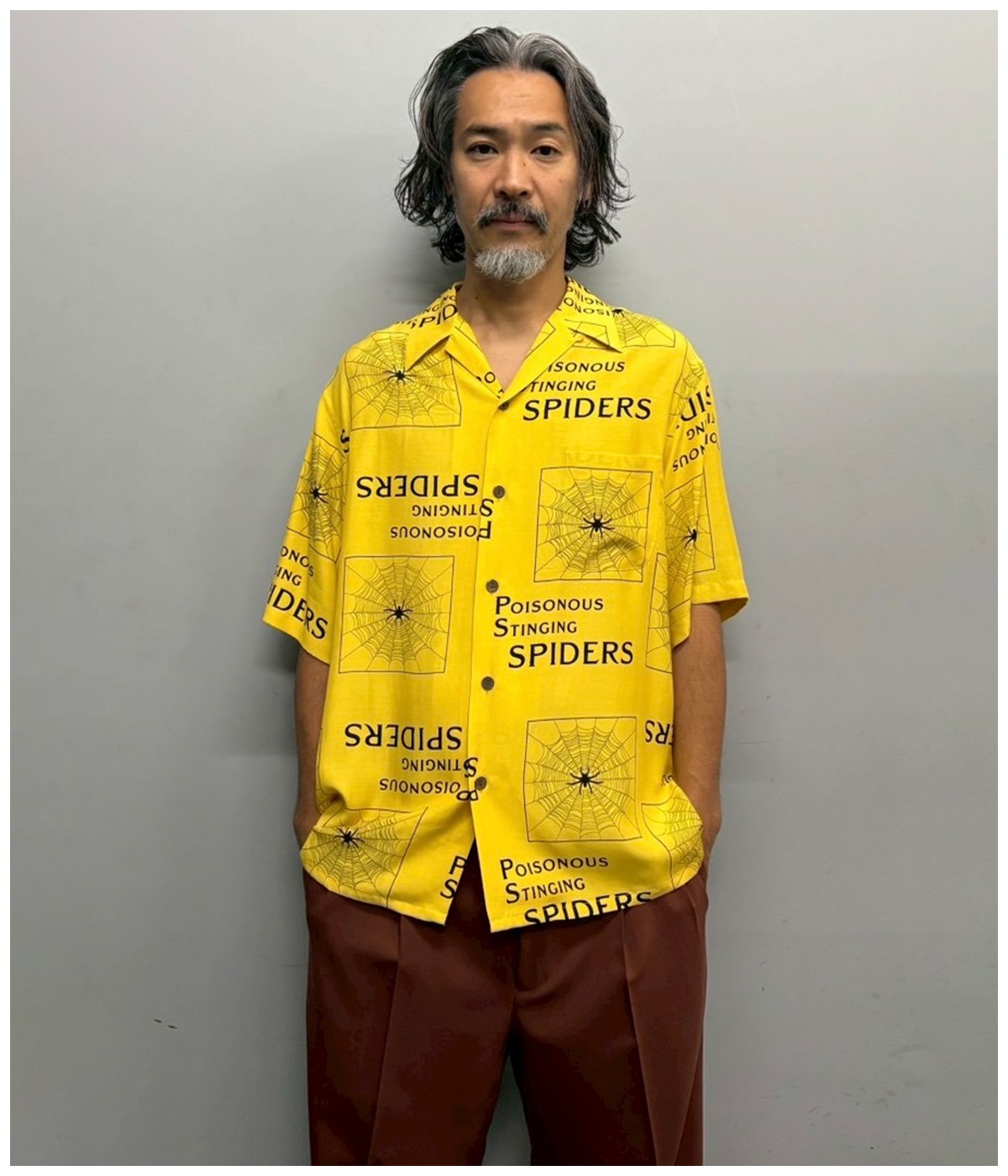 THE PHOENICIAN SCHEME / HAWAIIAN SHIRT (TYPE-3)【YELLOW】｜WACKO