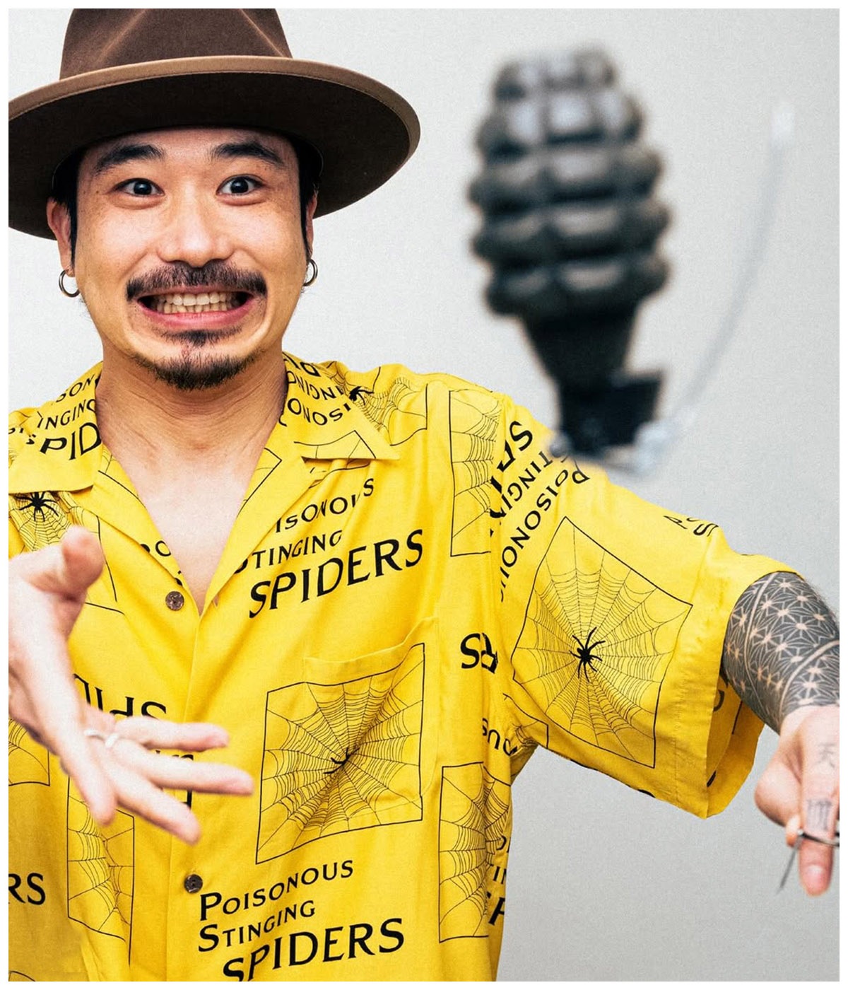 THE PHOENICIAN SCHEME / HAWAIIAN SHIRT (TYPE-3)【YELLOW】
