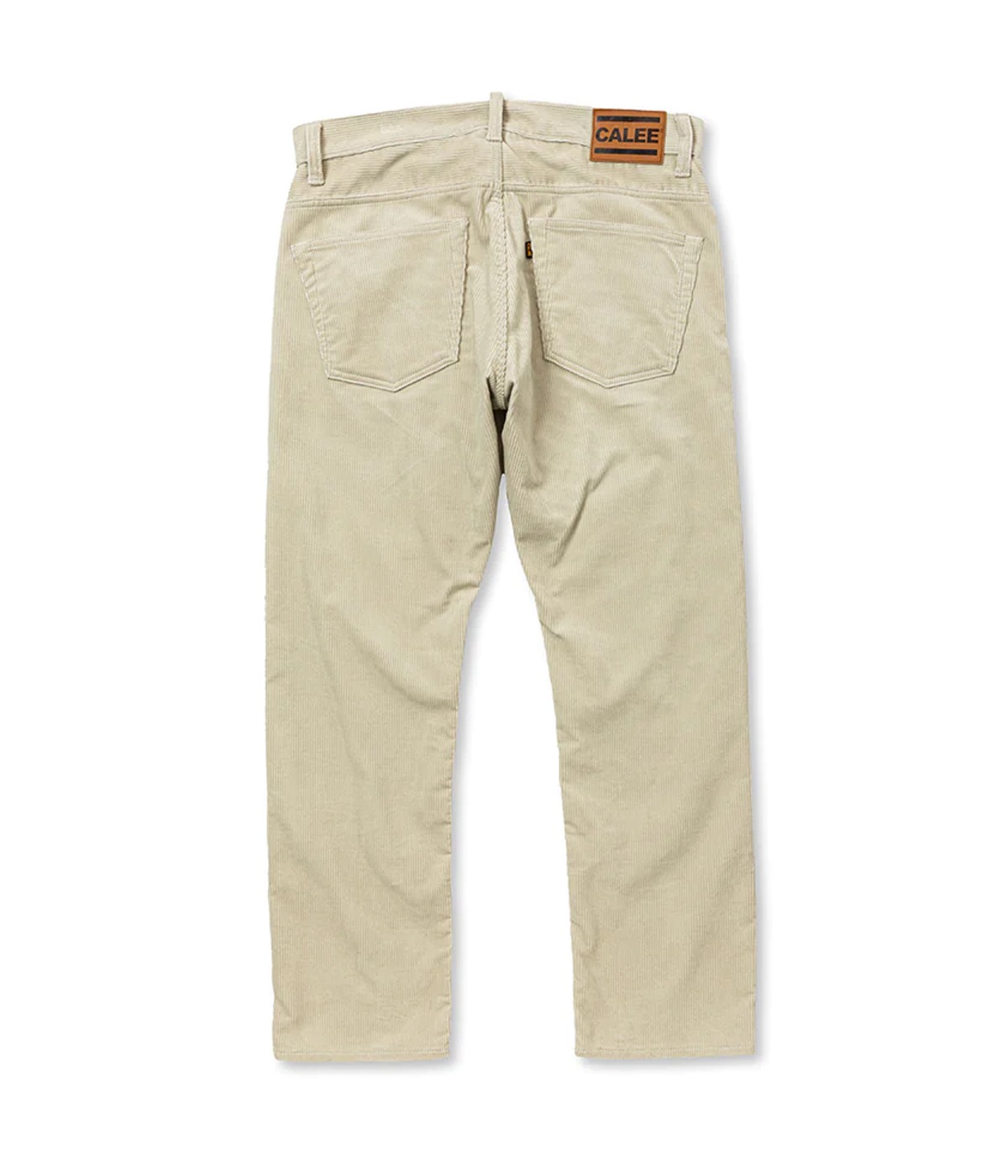 CORDUROY STRAIGHT PANTS【IVORY】
