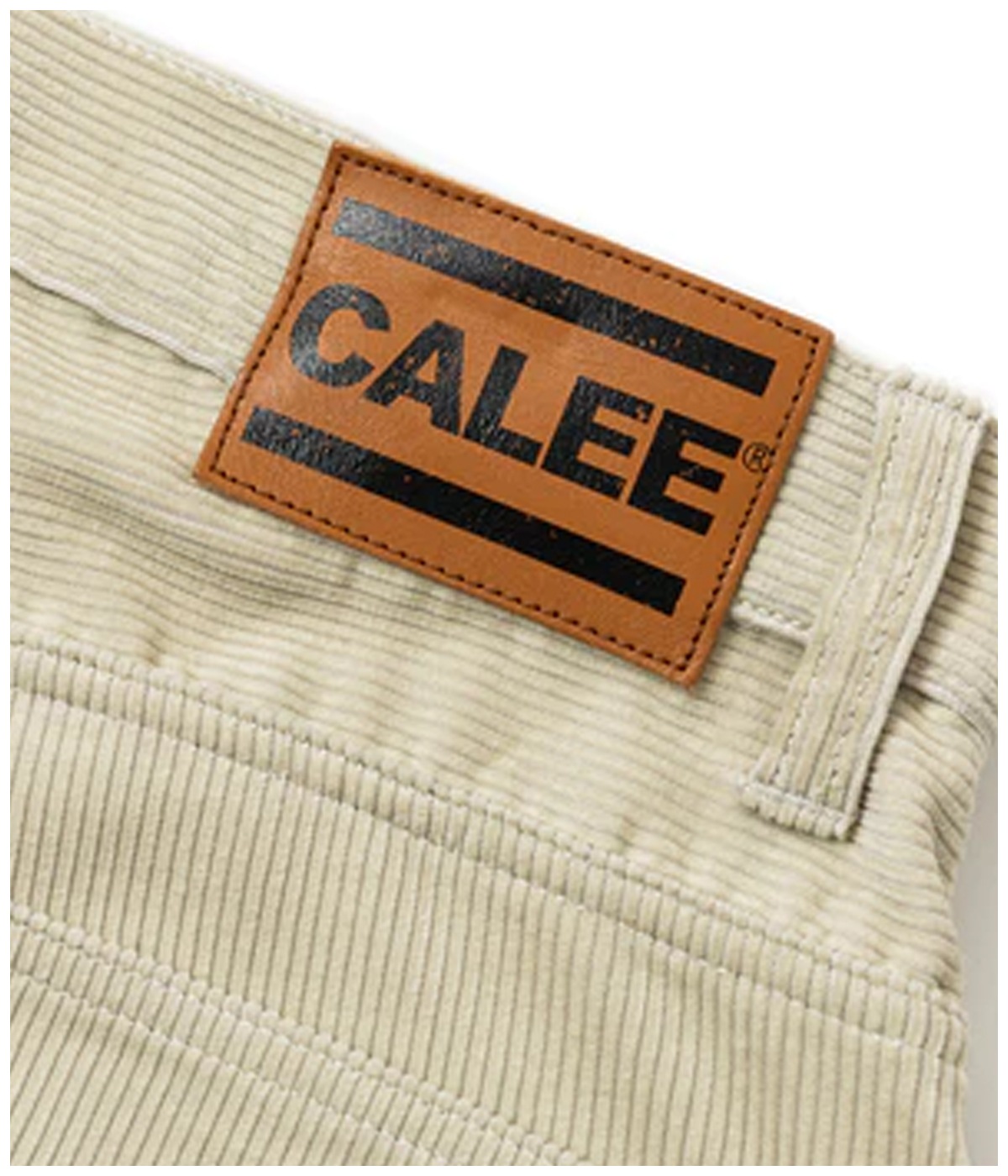 CORDUROY STRAIGHT PANTS【IVORY】