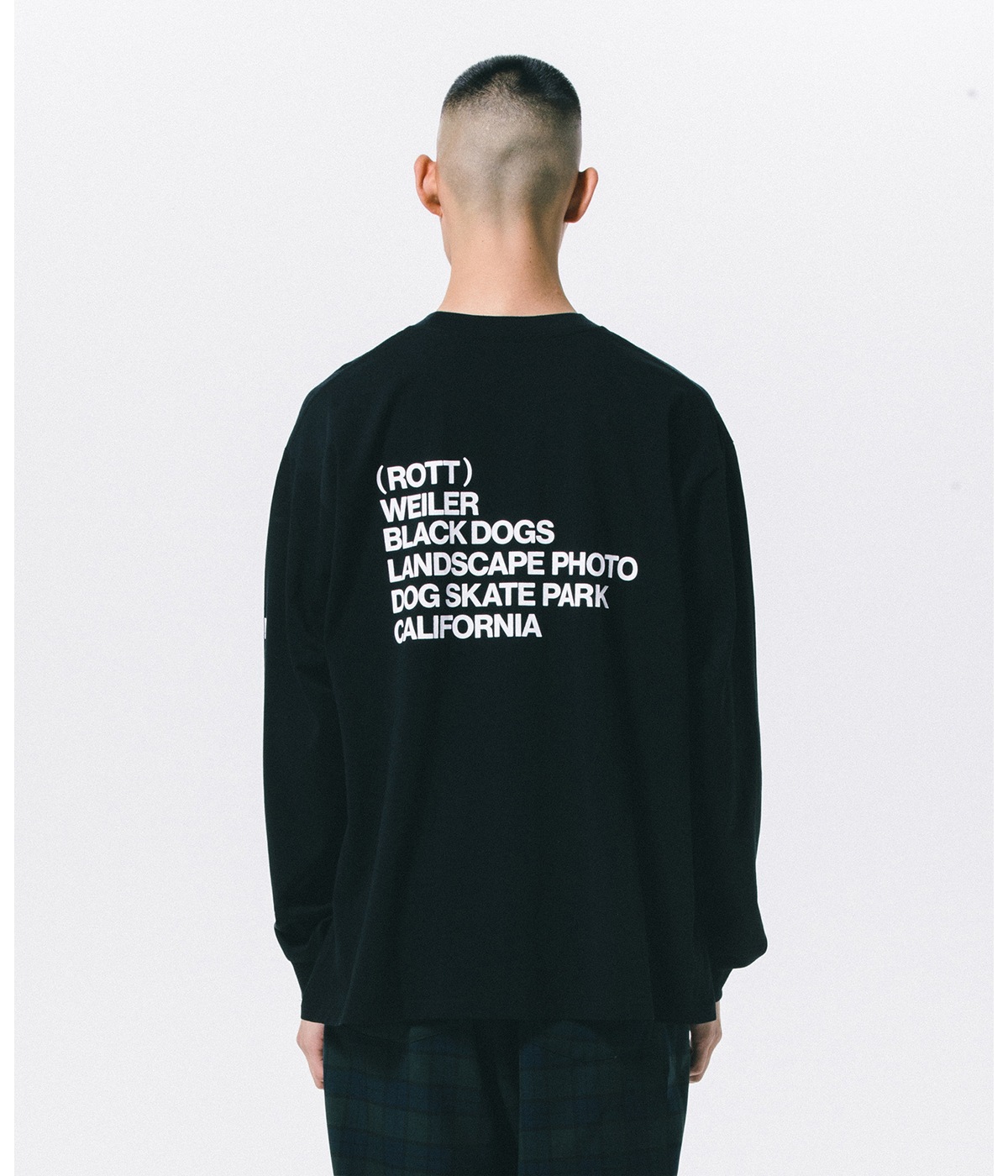 R.W PHOTO L/S TEE【BLACK】