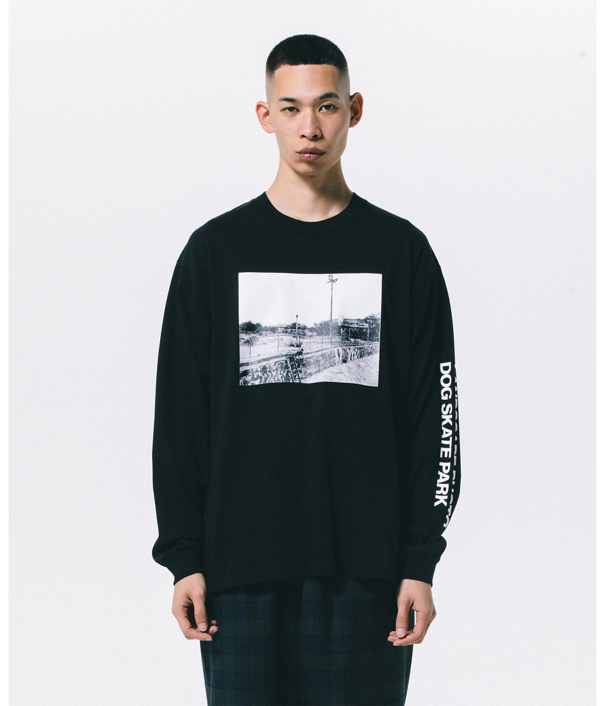 R.W PHOTO L/S TEE【BLACK】
