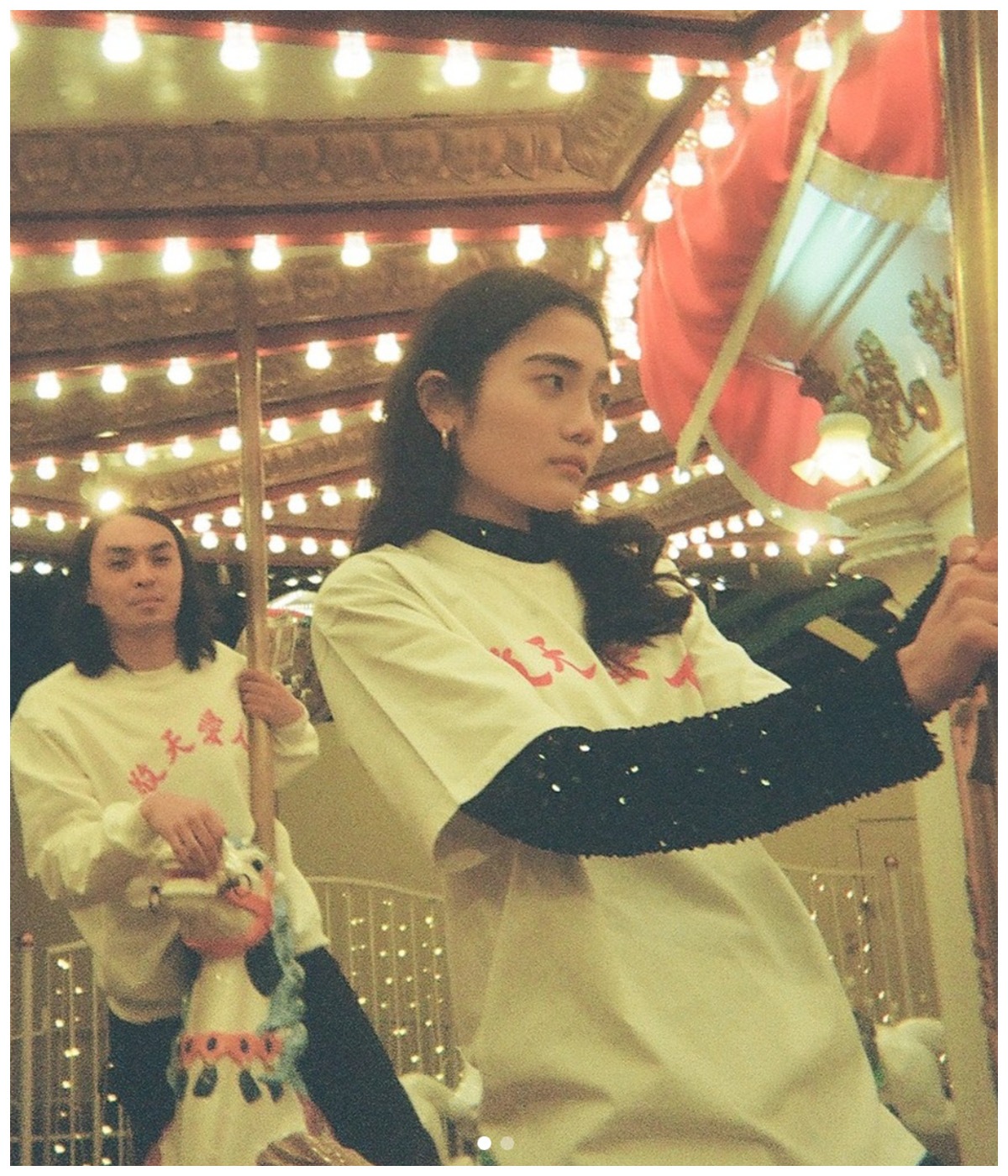 敬天愛人 tee【WHITE】