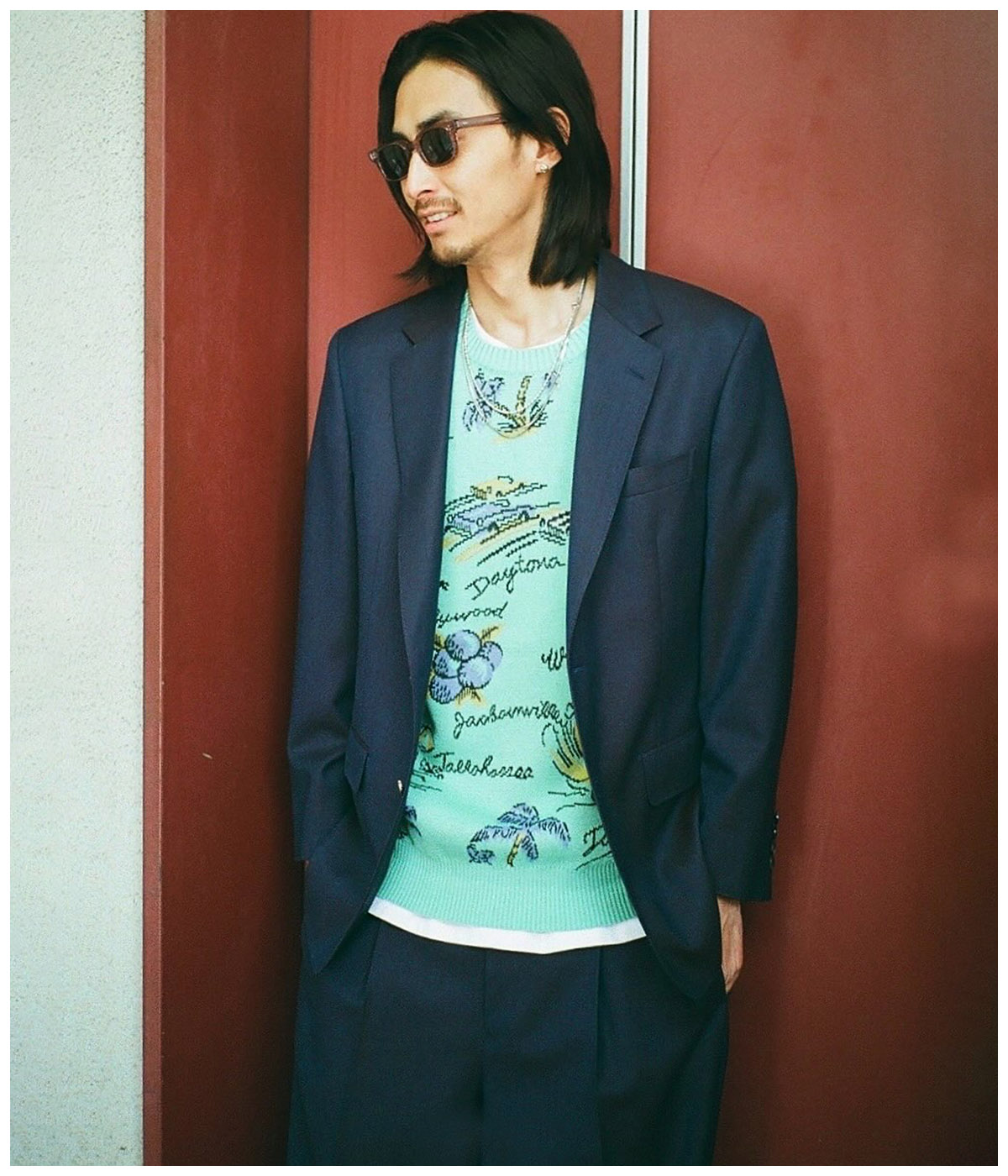 DORMEUIL / SINGLE BREASTED JACKET (TYPE-5)【NANY】｜WACKO MARIA