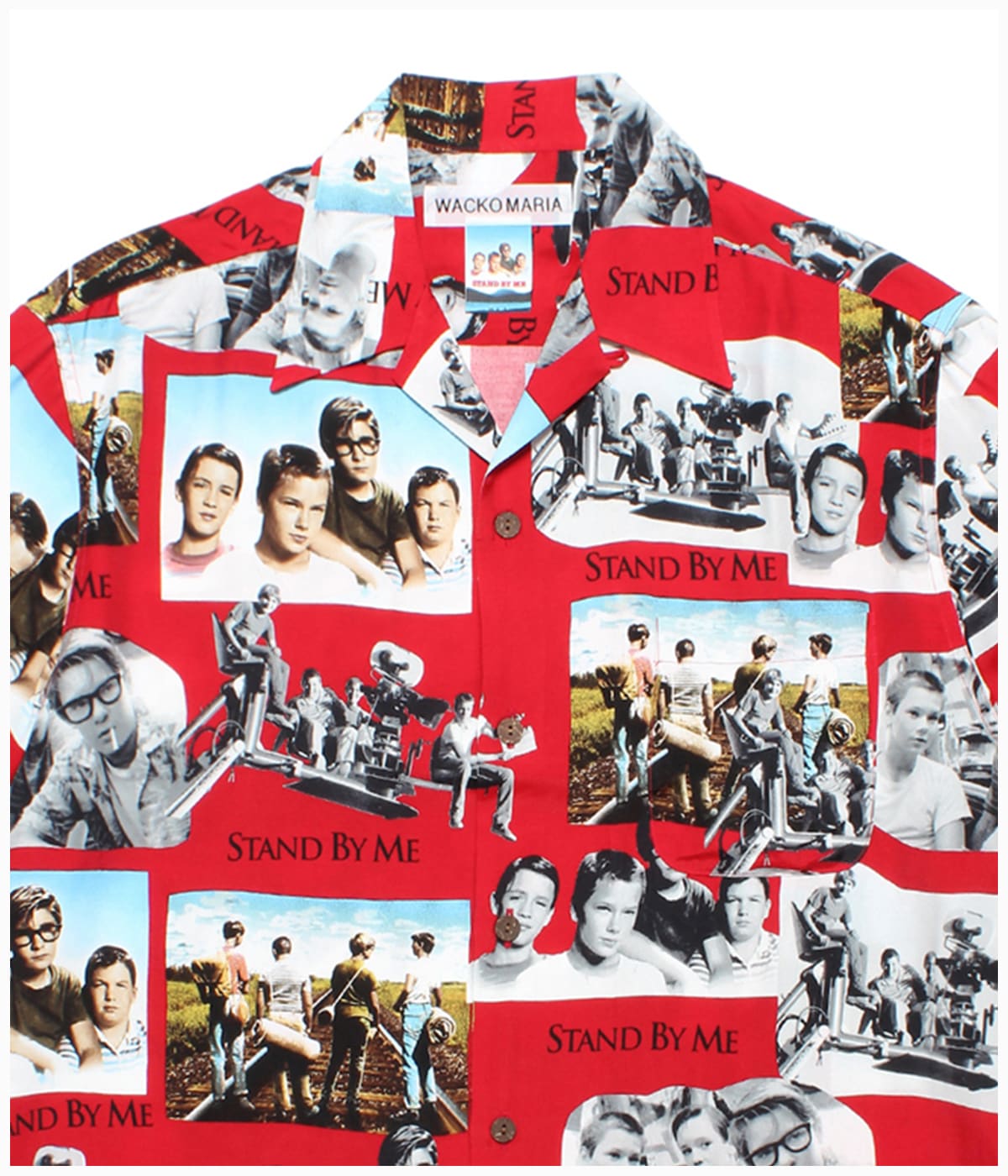 WACKO MARIA スタンド・バイ・ミー アロハシャツ STAND BY ME / HAWAIIAN SHIRT【RED】｜WACKO MARIA｜MELTING