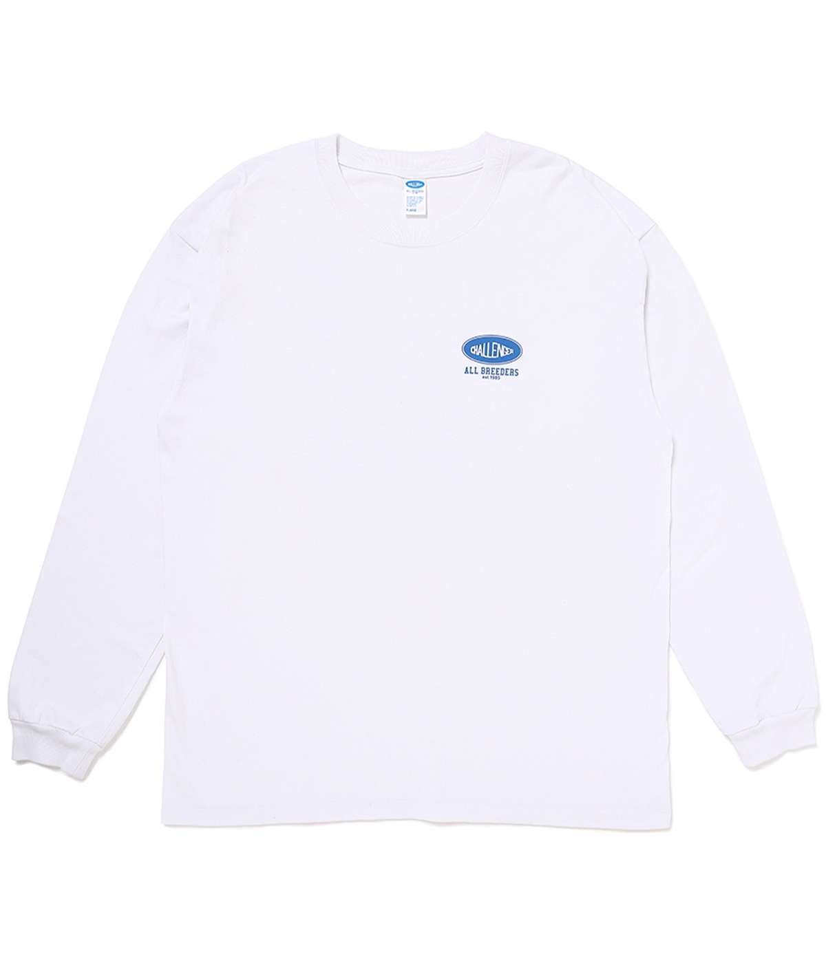 L/S SUNSET DRIVE TEE【WHITE】