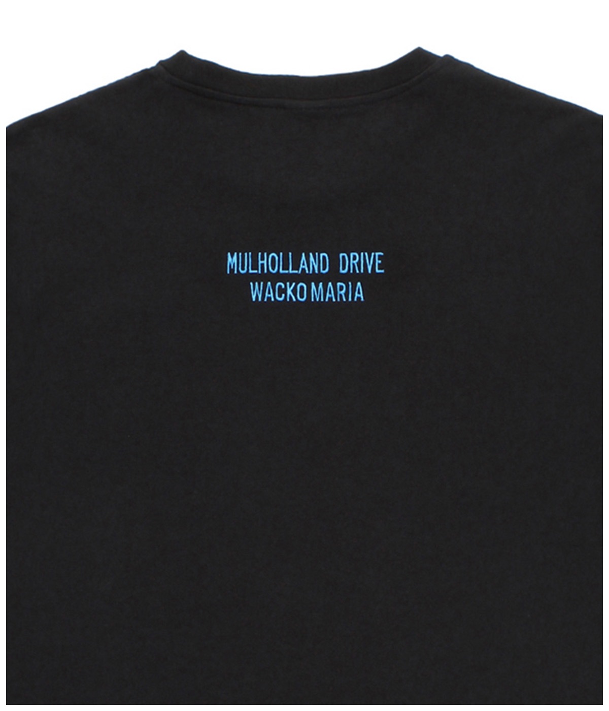 MULHOLLAND DRIVE / WASHED HEAVY WEIGHT T-SHIRT (TYPE-2)【BLACK