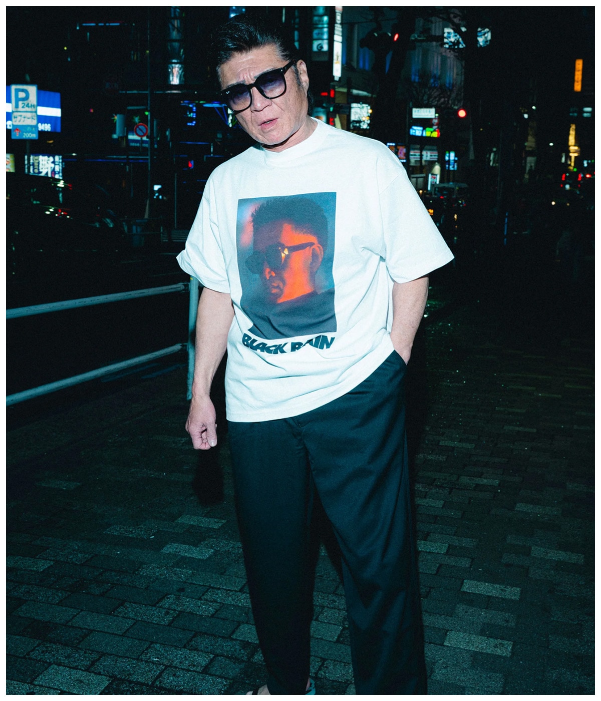 Black Rain』tee tres【WHITE】｜BUENA VISTA｜MELTING POT（正規取扱