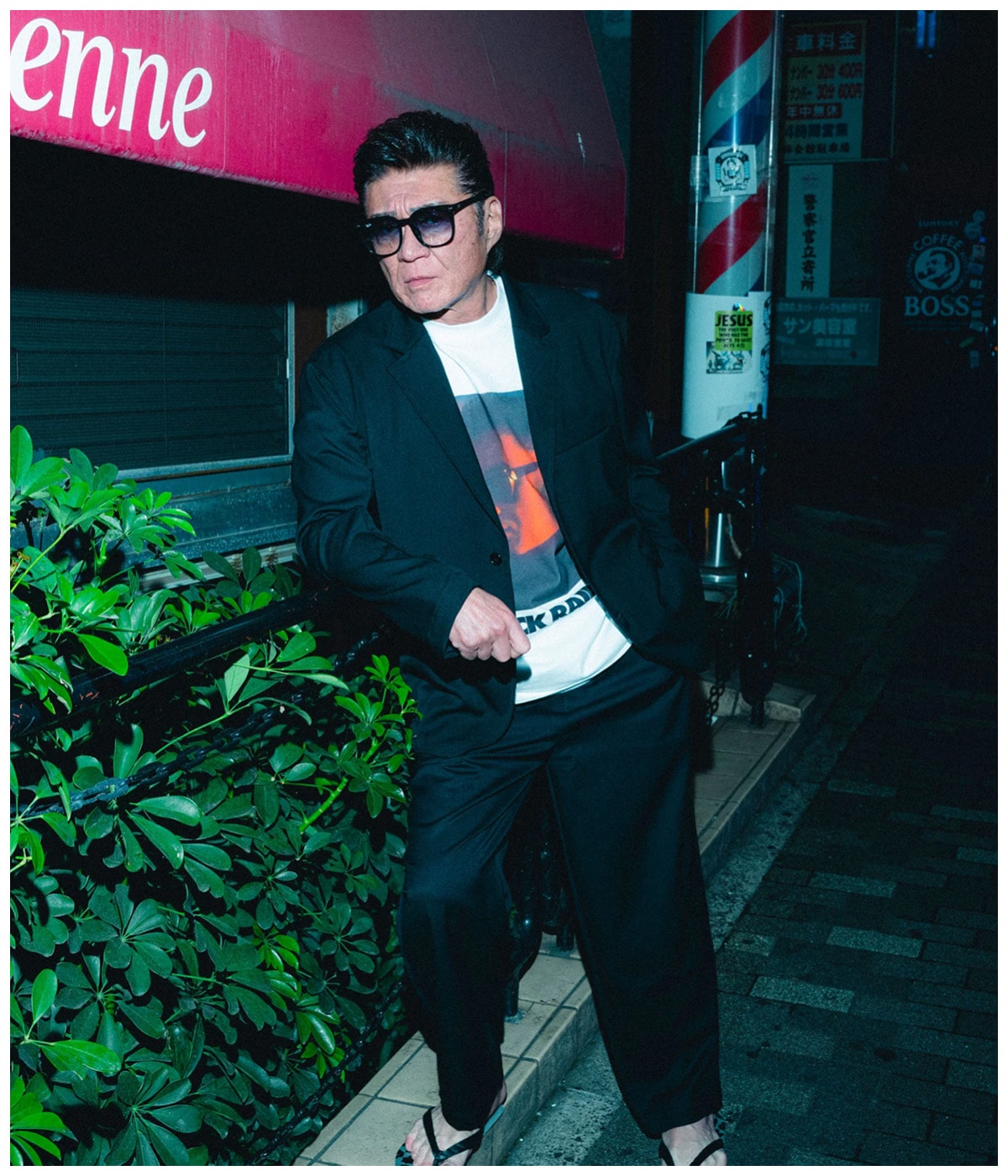 Black Rain』tee tres【WHITE】｜BUENA VISTA｜MELTING POT（正規取扱