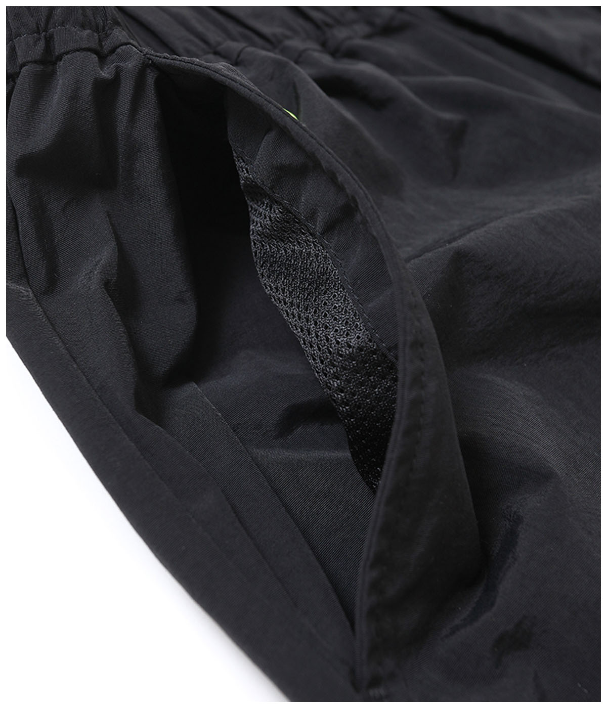 NYLON BASIC SHORTS【BLACK】