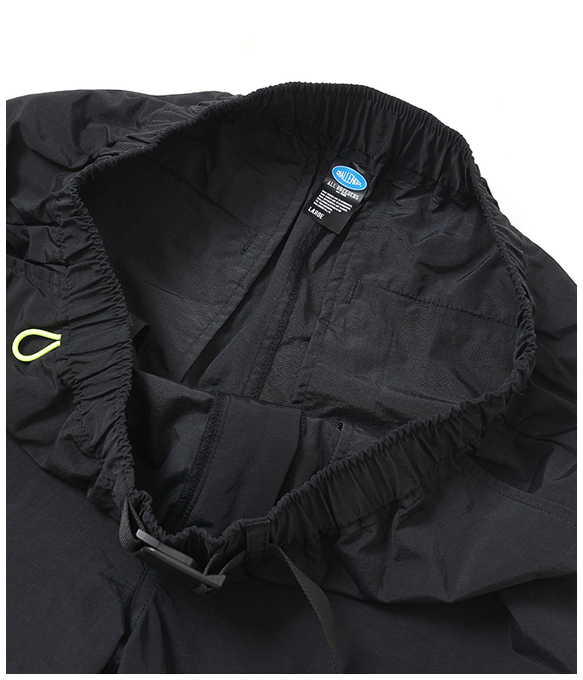 NYLON BASIC SHORTS【BLACK】｜CHALLENGER｜MELTING POT（正規取扱店
