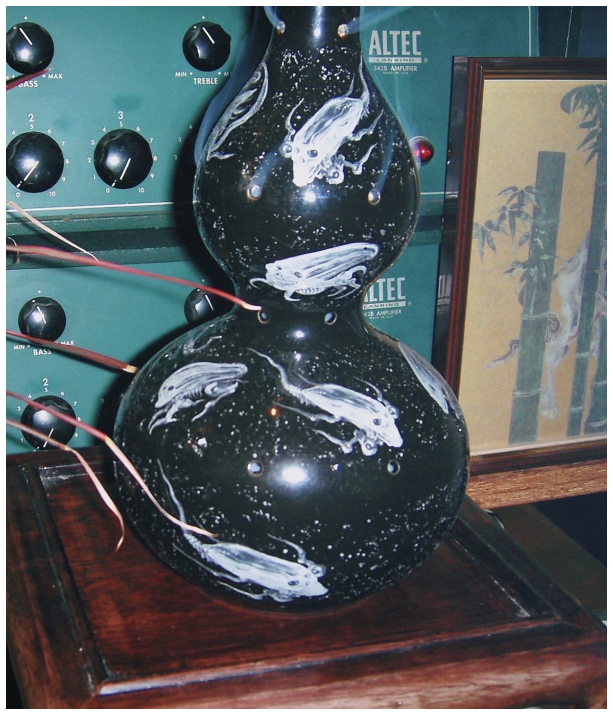 SPACE INCENSE HOLDER【BLACK×GLOW IN THE DARK】｜exodus brand