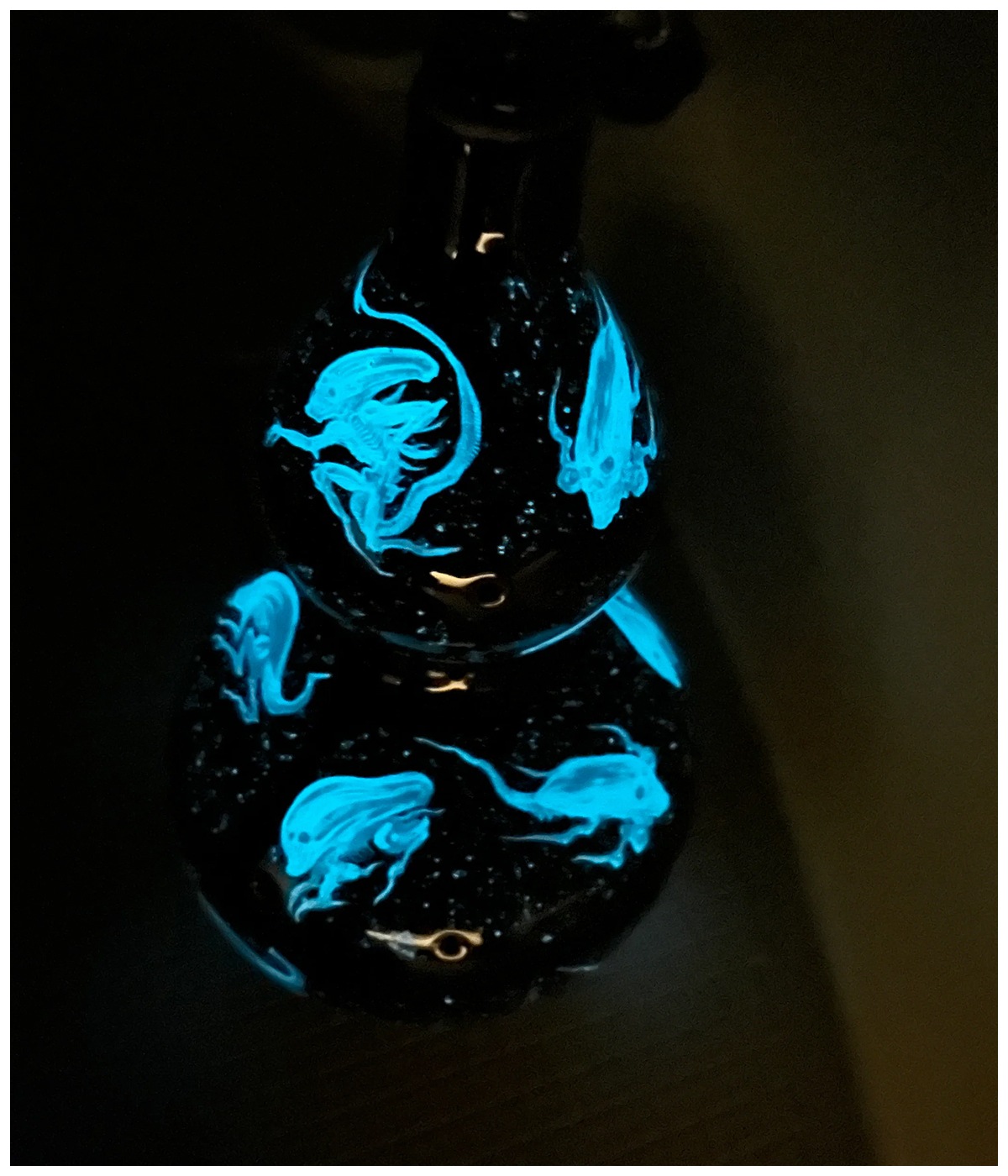 SPACE INCENSE HOLDER【BLACK×GLOW IN THE DARK】｜EXODUS