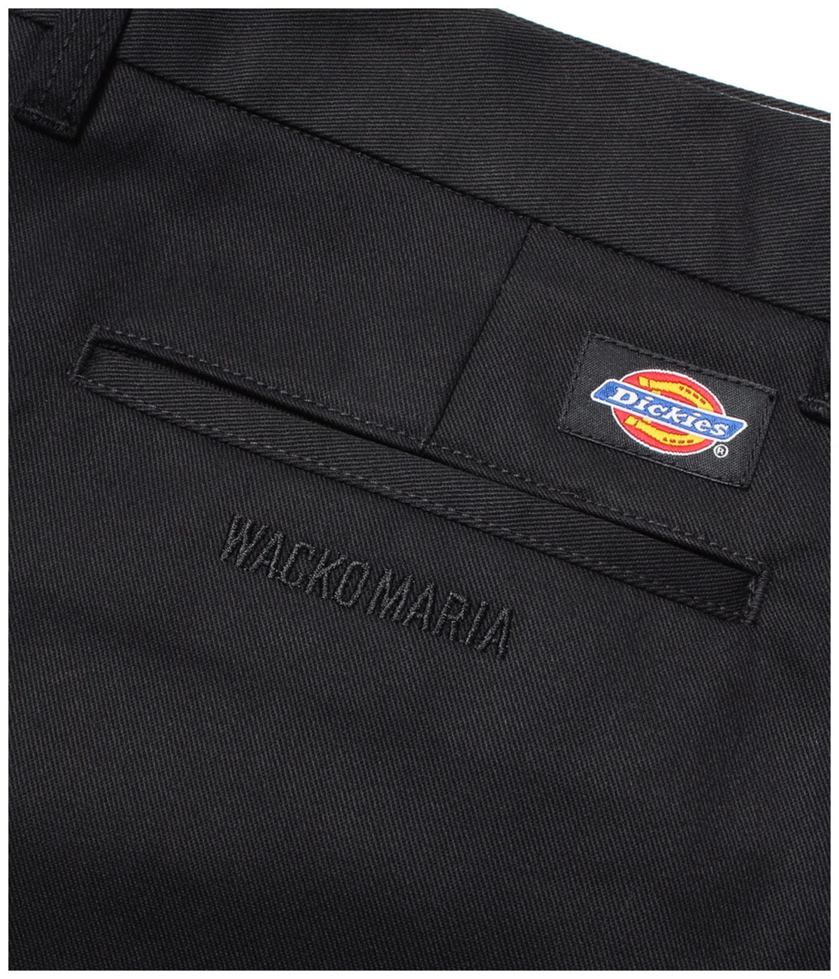 DICKIES / PLEATED TROUSERS【BLACK】