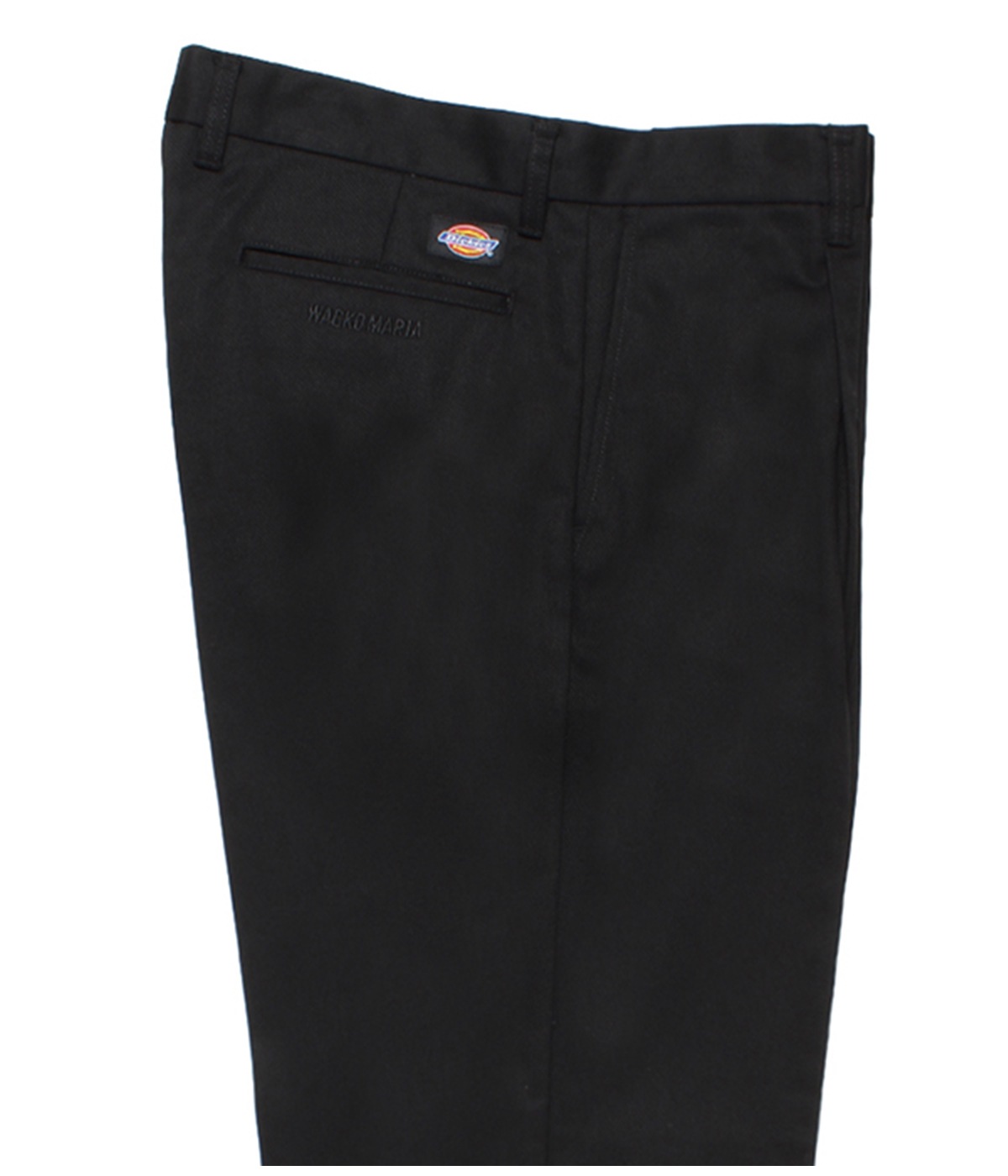 DICKIES / PLEATED TROUSERS【BLACK】