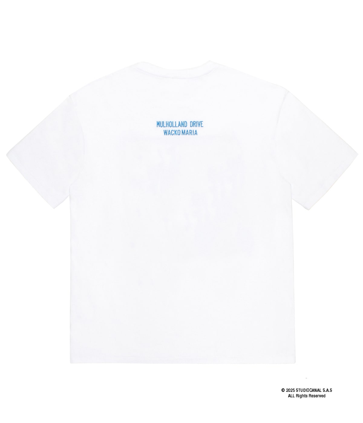 MULHOLLAND DRIVE / WASHED HEAVY WEIGHT T-SHIRT (TYPE-2)【WHITE