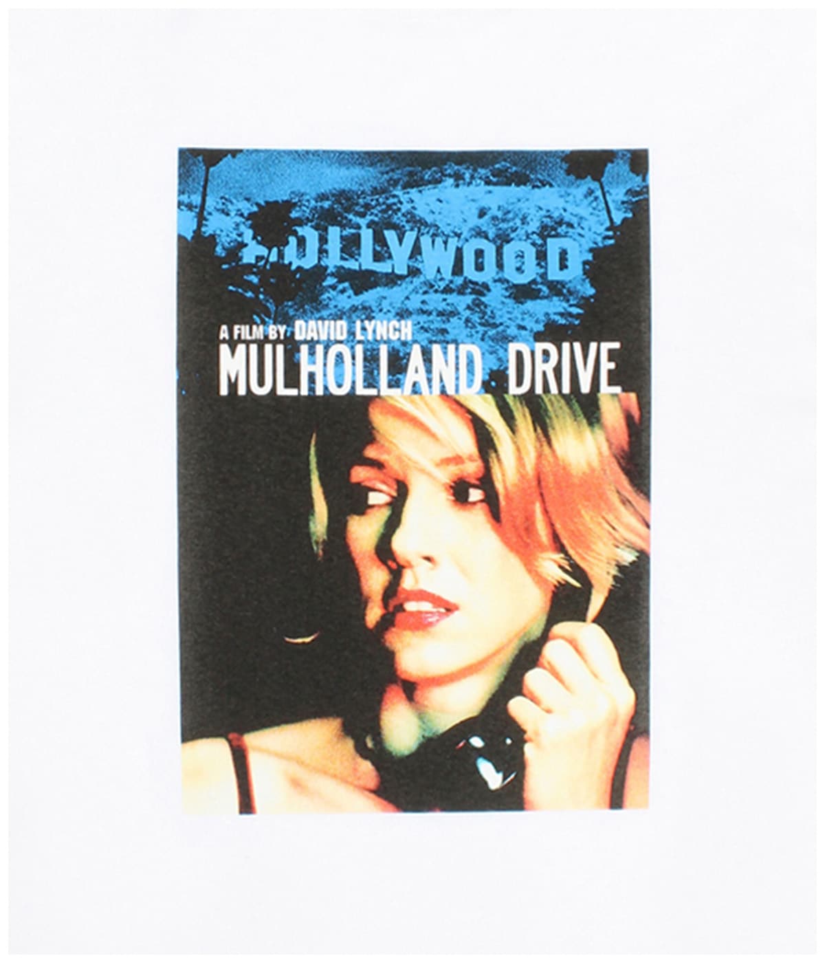 MULHOLLAND DRIVE / WASHED HEAVY WEIGHT T-SHIRT (TYPE-2)【WHITE