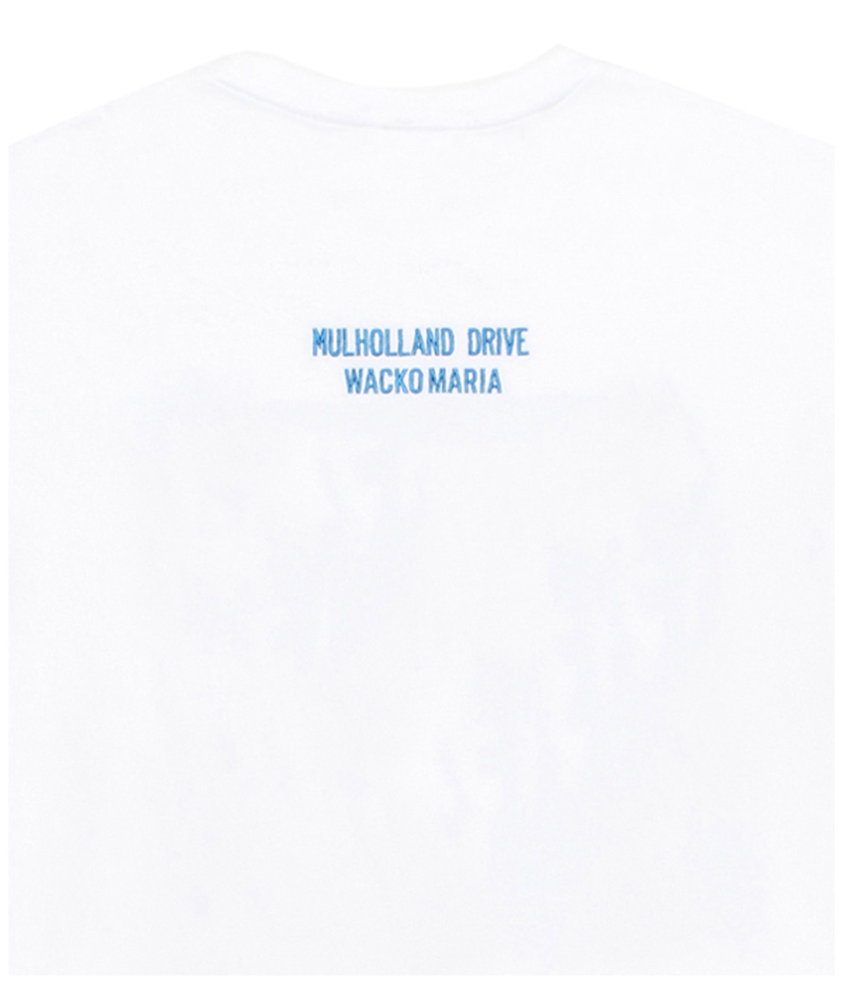 MULHOLLAND DRIVE / WASHED HEAVY WEIGHT T-SHIRT (TYPE-2)【WHITE