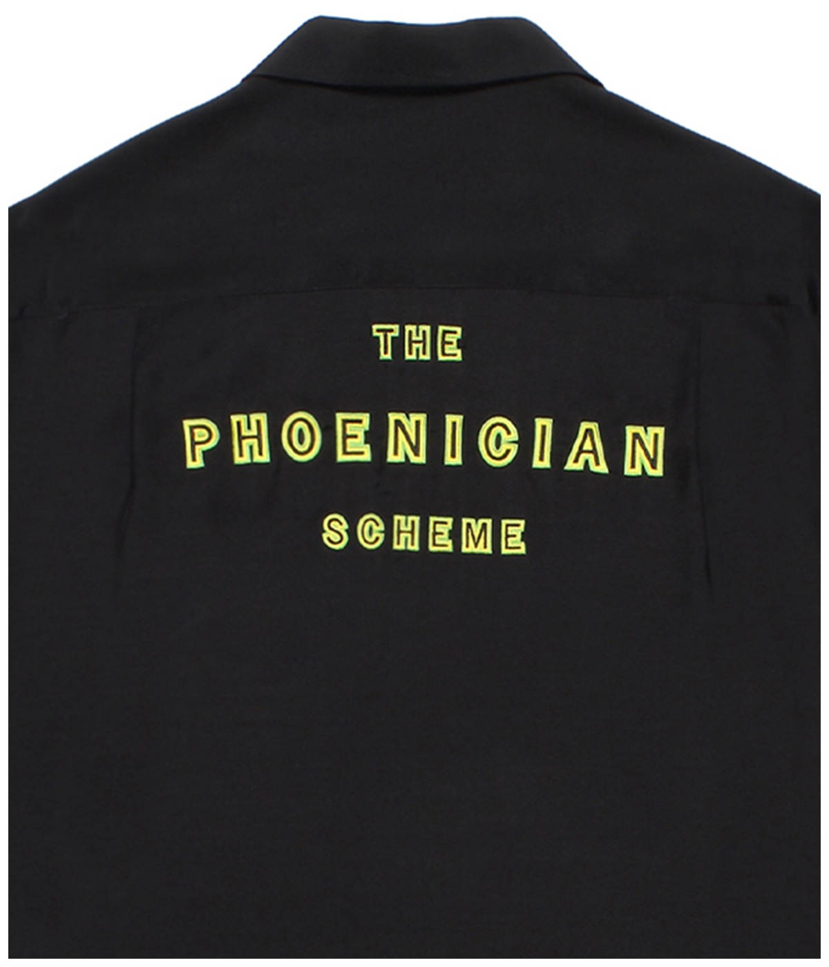 THE PHOENICIAN SCHEME / HAWAIIAN SHIRT (TYPE-1)【BLACK】