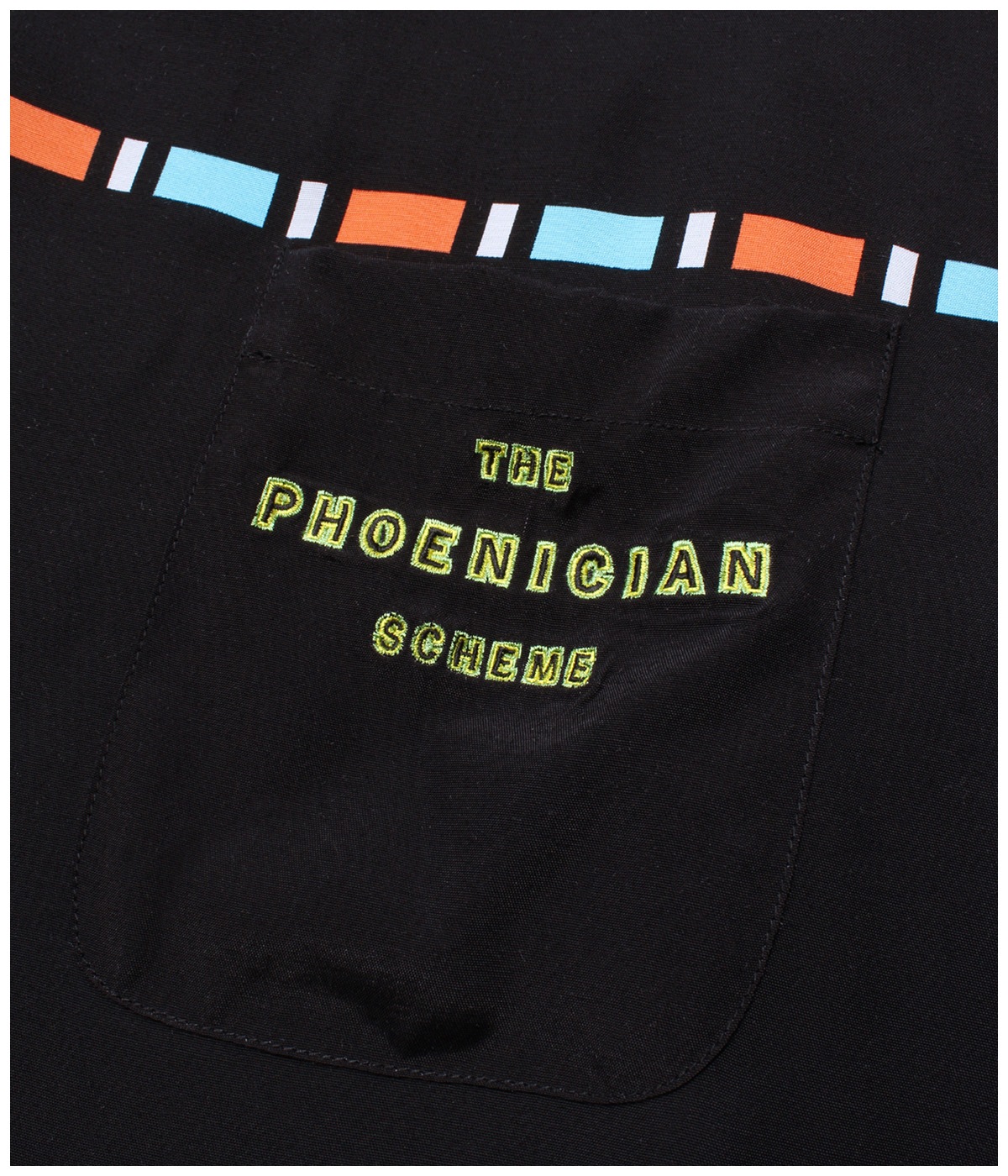 THE PHOENICIAN SCHEME / HAWAIIAN SHIRT (TYPE-1)【BLACK】